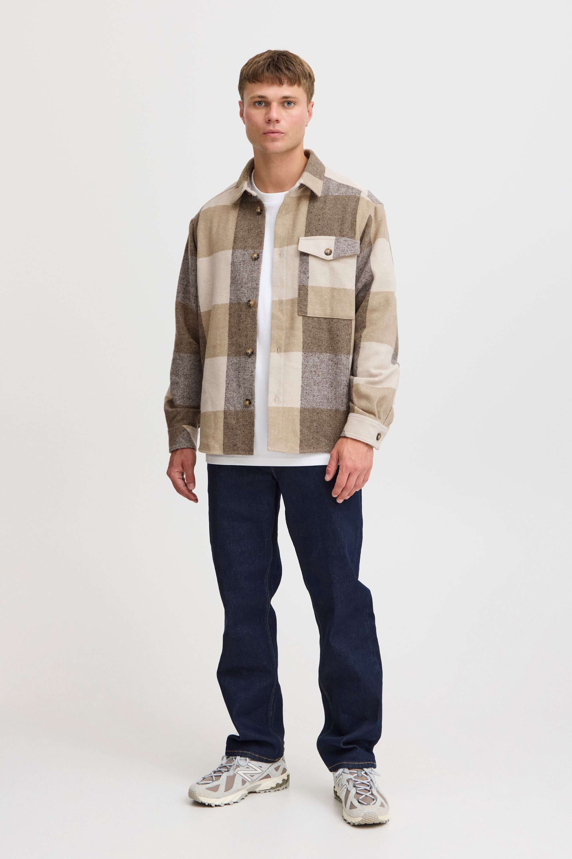 !Solid Hemdjacke SDManheim Modische Übergangsjacke