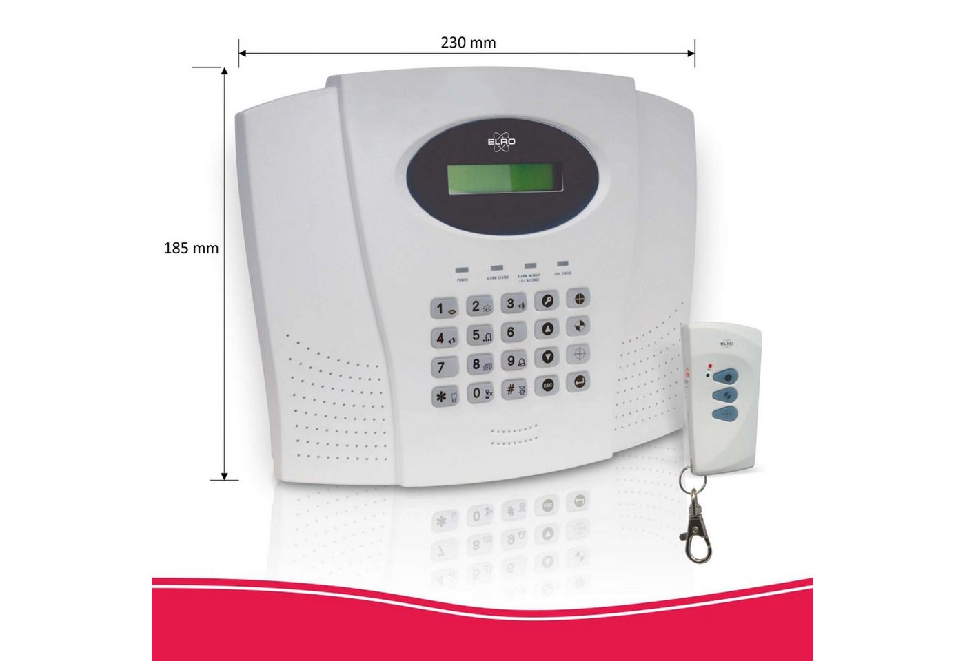 Thumbnail - Elro AP5500 Alarmanlage (einfache Installation, Plug & Play-Installation)