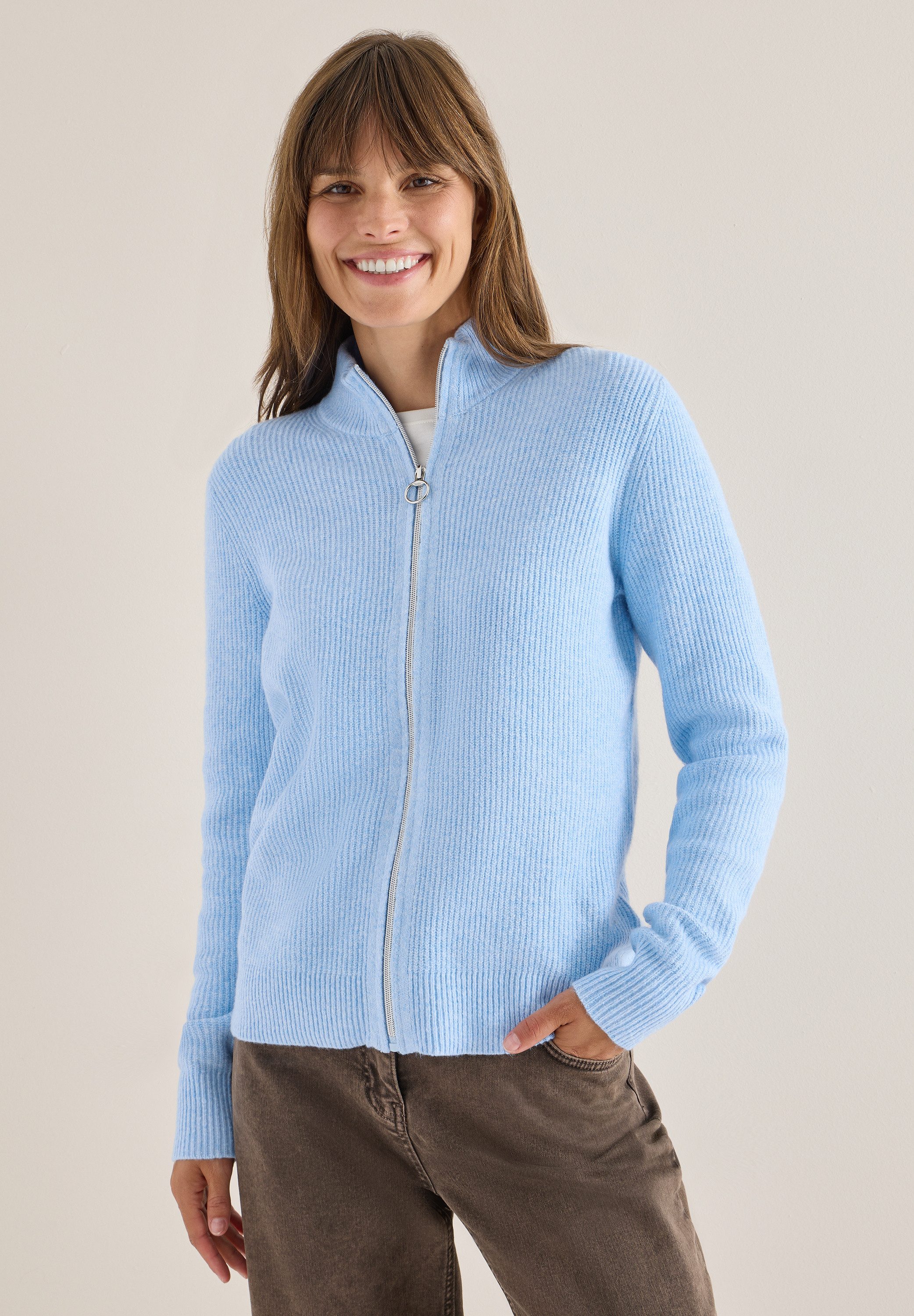 CECIL Cardigan mit Zipper günstig online kaufen