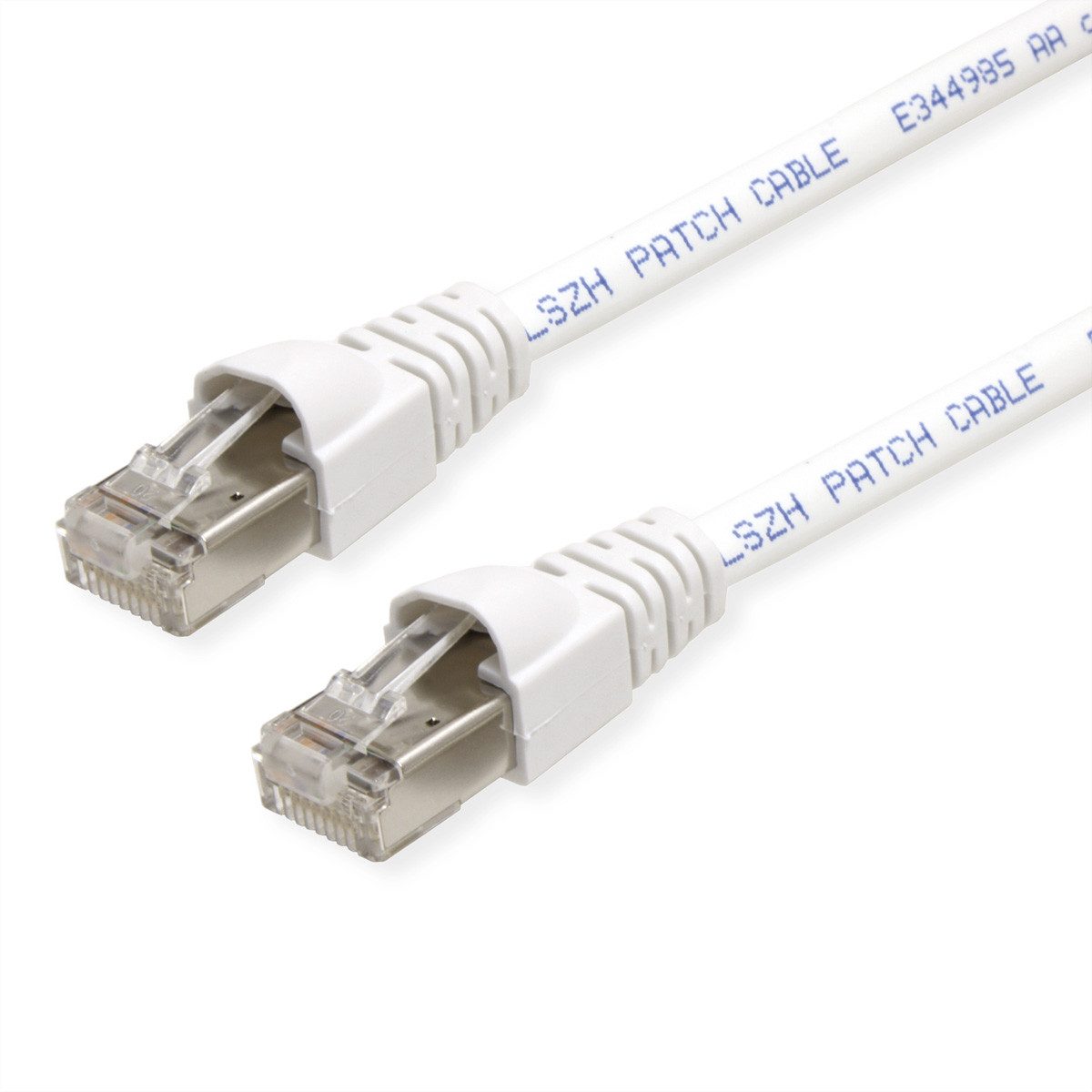 Telegärtner Patchkabel S/FTP, Cat.6A LAN-Kabel, RJ-45 Männlich (Stecker), RJ-45 Männlich (Stecker) (25.0 cm), LSOH