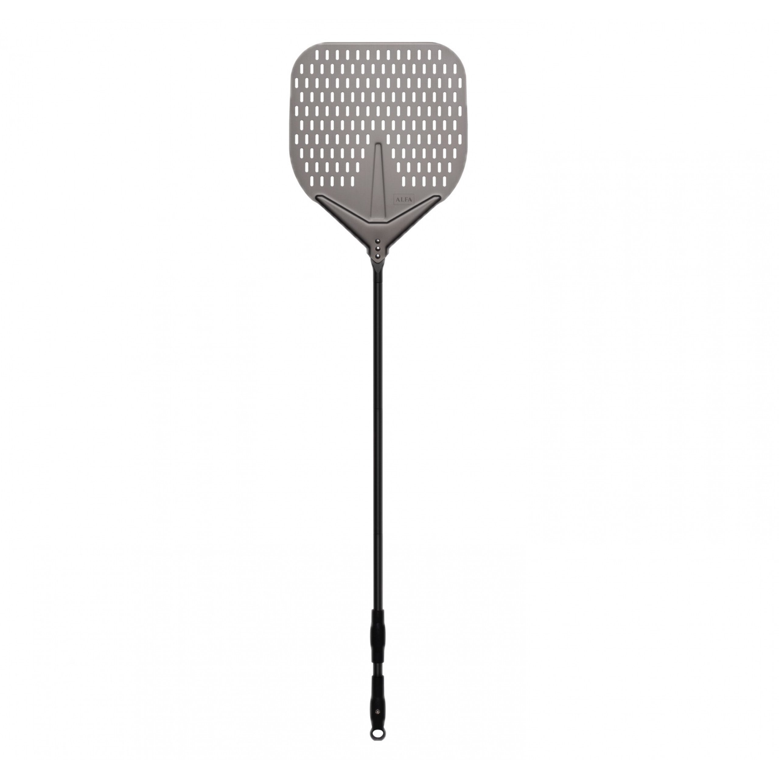 Alfa Forni Pizzaofen Alfa Forni Pizza Schaufel Gross 35 cm / 145 cm perforiert aus
