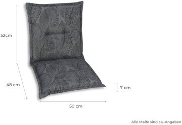 GO-DE Sesselauflage, (Set, 2 St), 110x50 cm