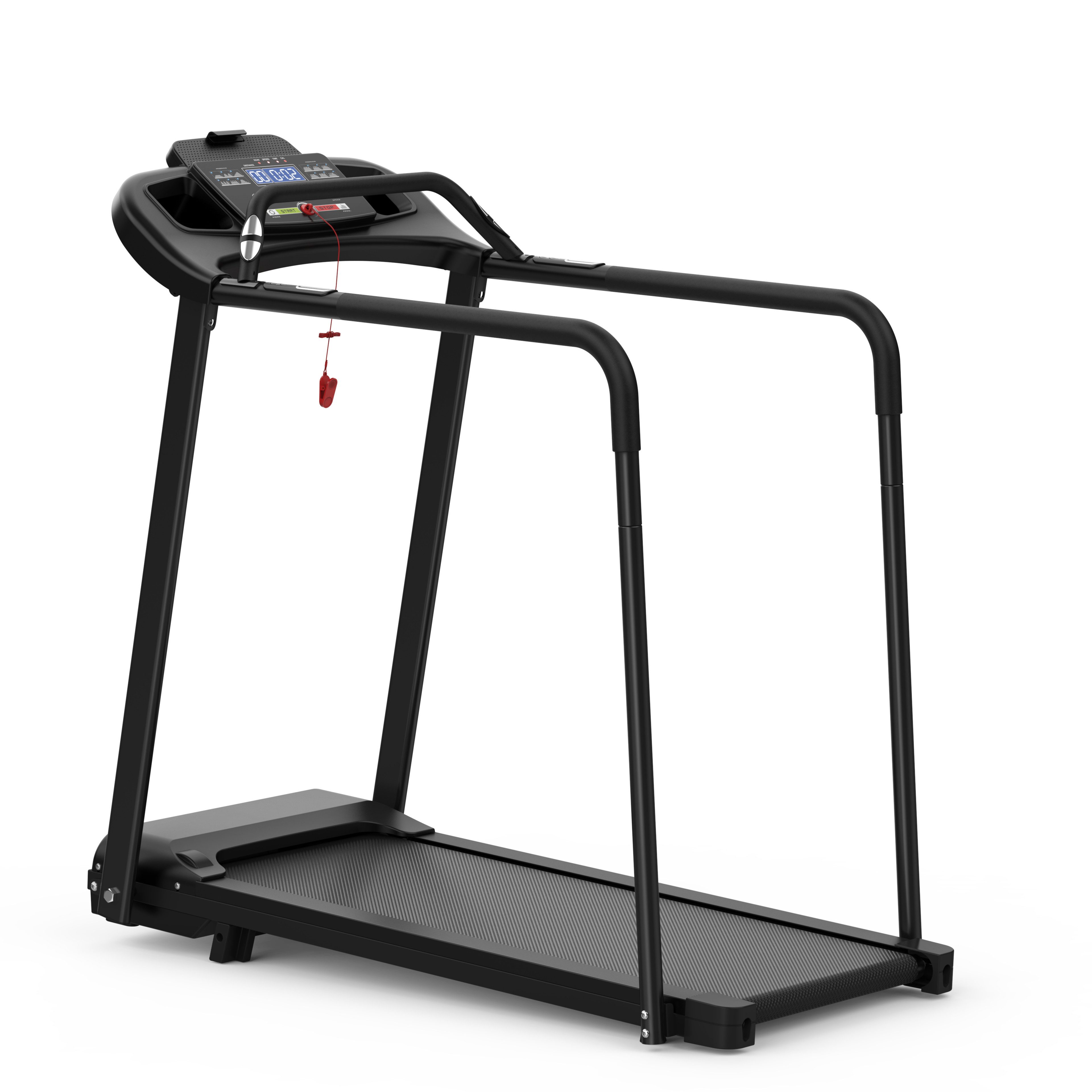 ibettertec Laufband Laufband für Senioren,Laufband für Zuhause LED-Display - Klappbar