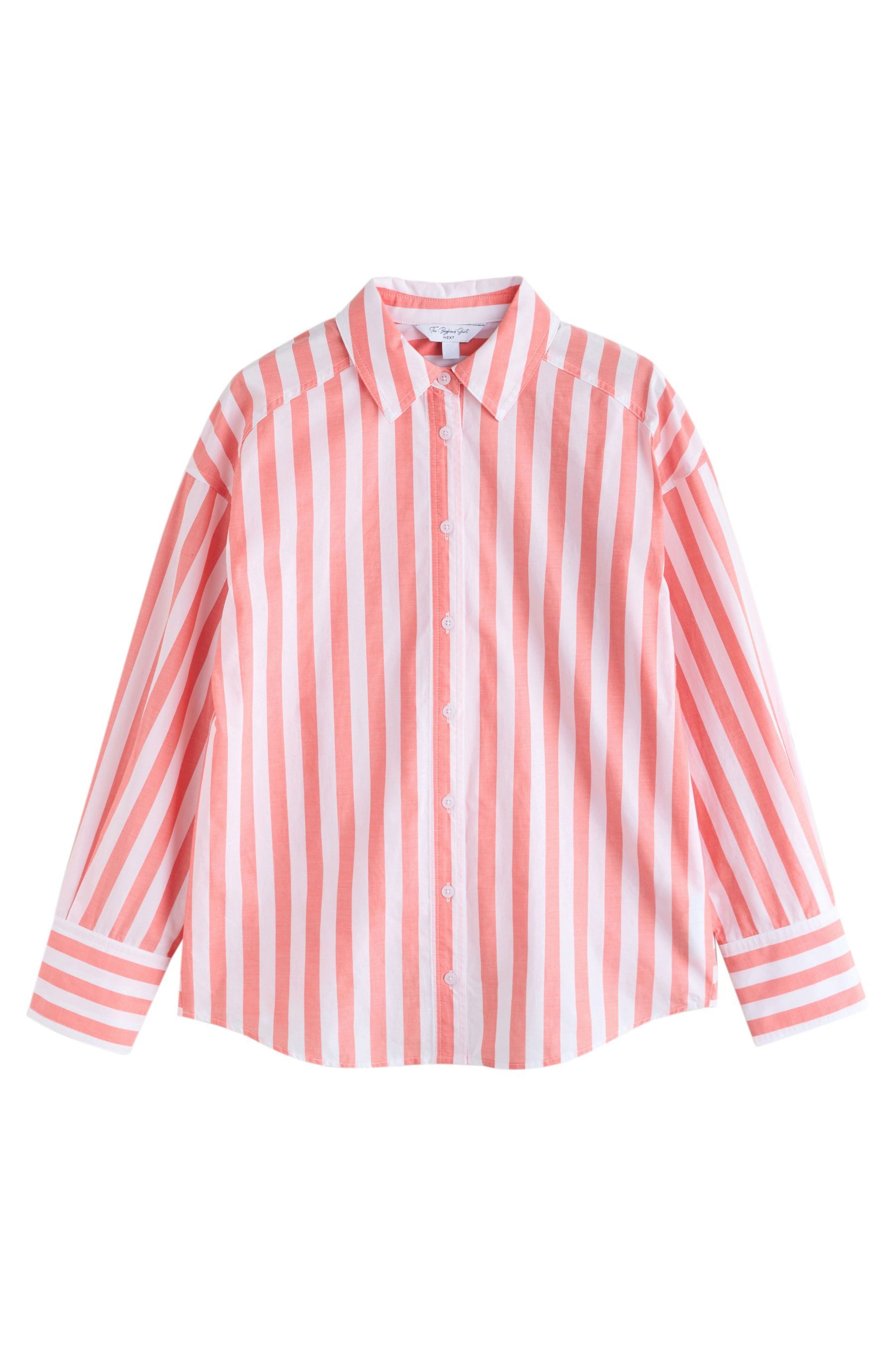 Next Langarmhemd Oversized Fit Boyfriend-Hemd mit langen Ärmeln (1-tlg) günstig online kaufen