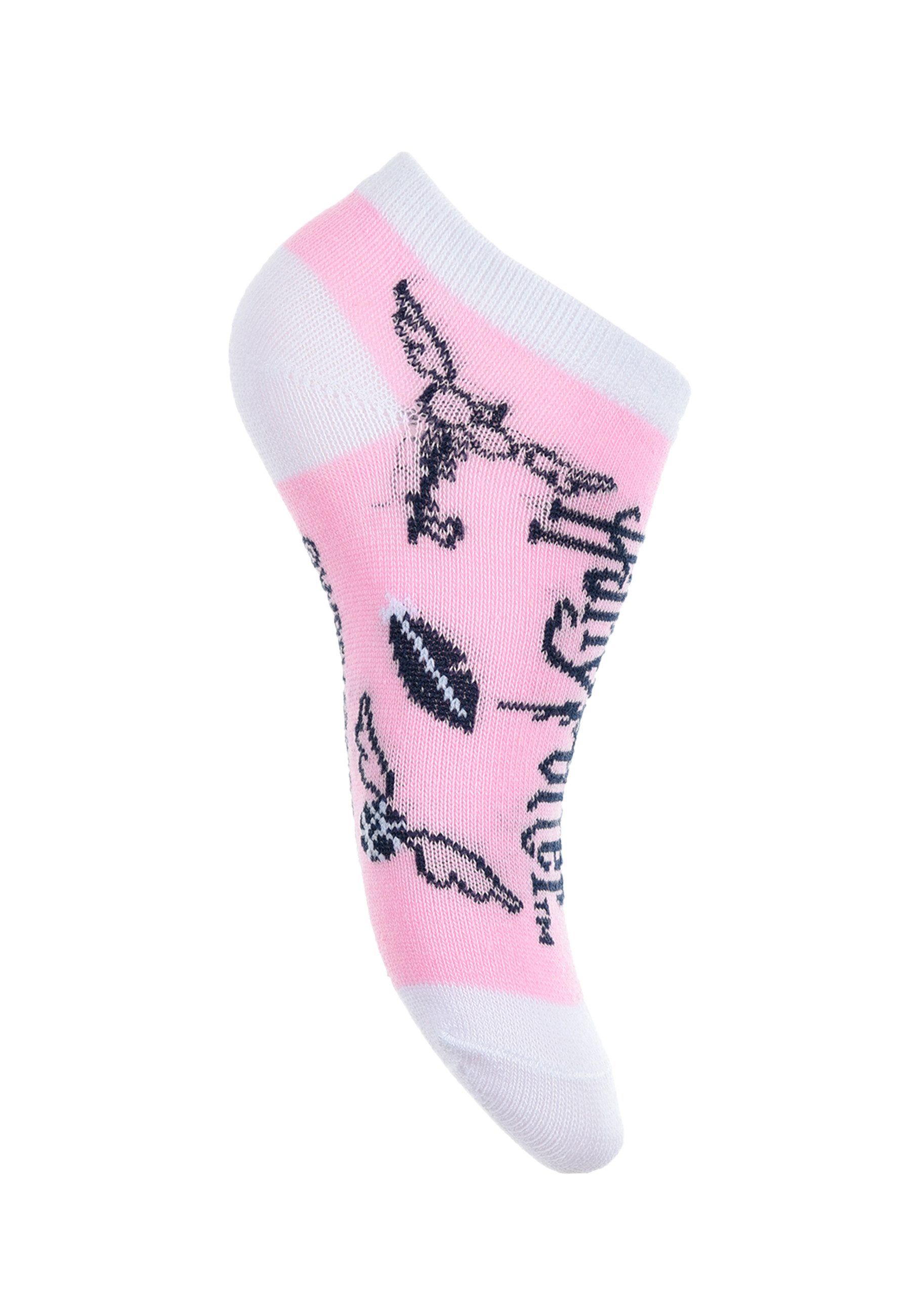 Harry Potter Sneakersocken Hedwig Kinder Mädchen Sneaker Strümpfe Socken (3-Paar)