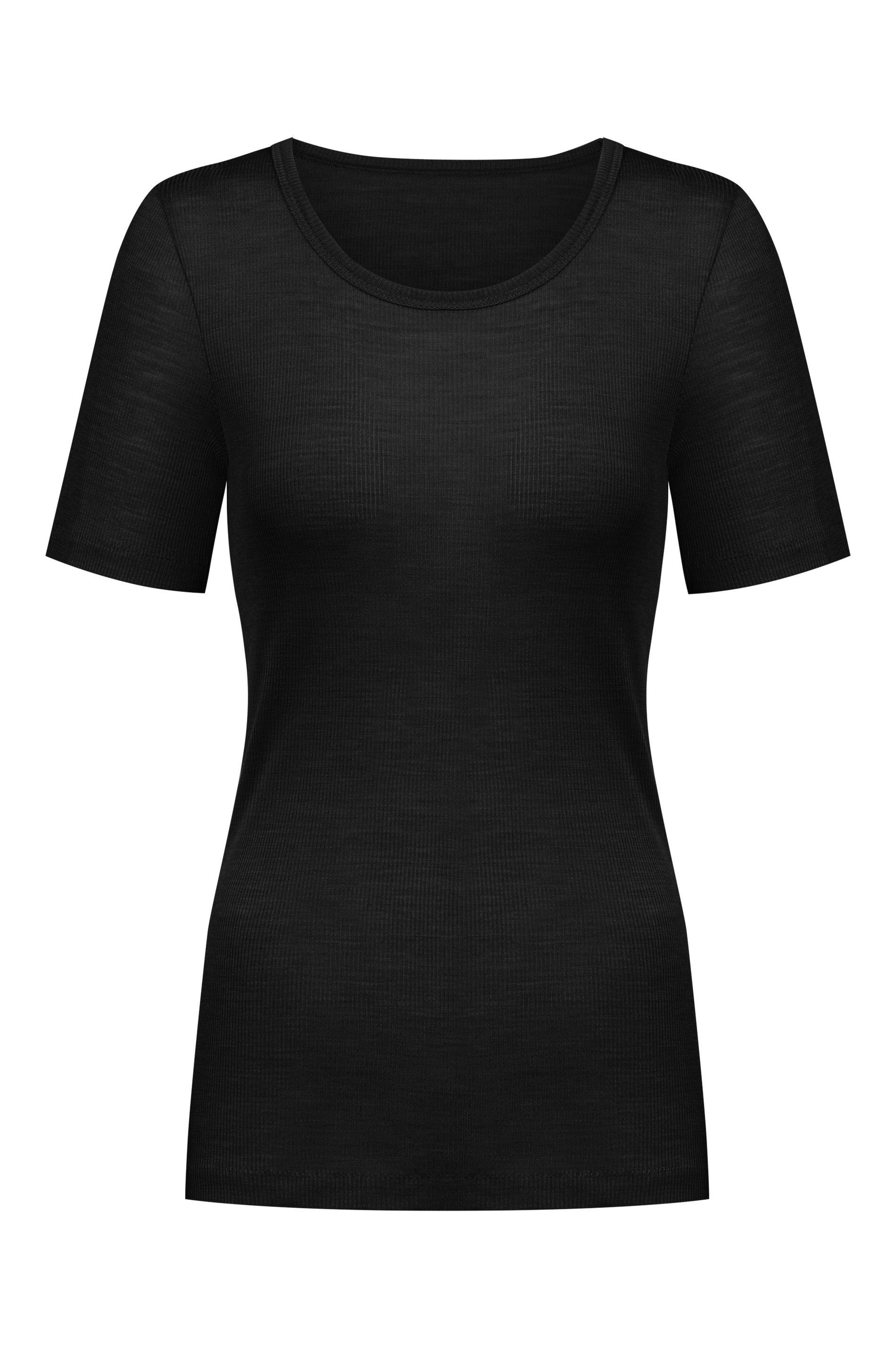 Shirt (1 1 wärmend Wool 1-St., Serie schwarz Stück, Stück) Love Mey 66013 Mey Thermounterhemd