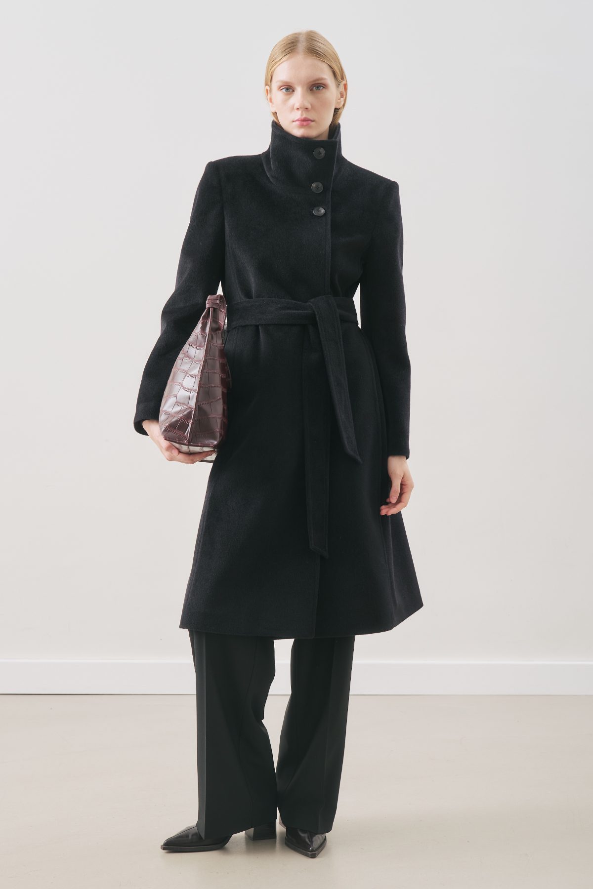 MANUKA Wintermantel Premium Kaschmir-Trench-Coat