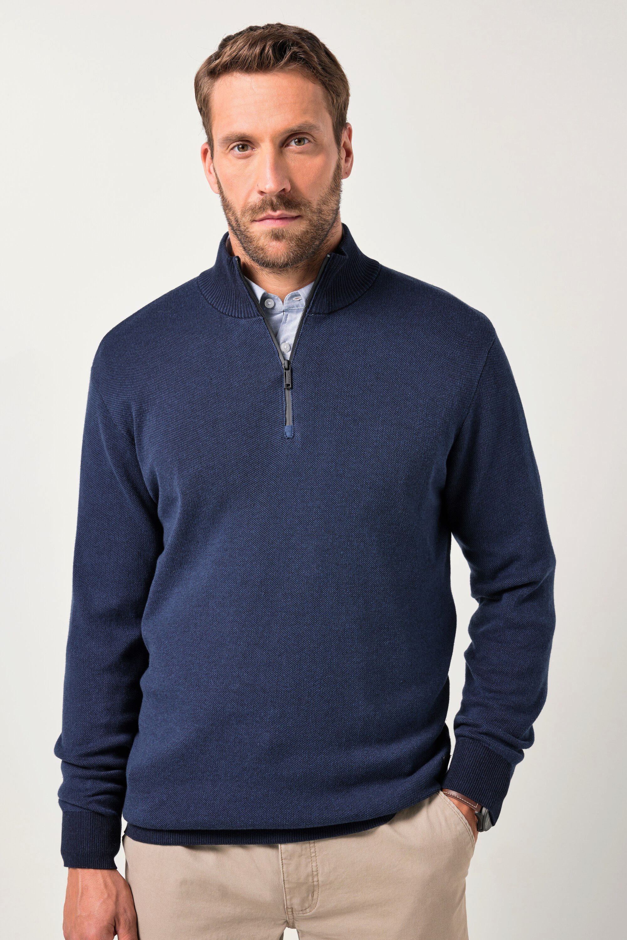 JP1880 Rundhalspullover JP1880 Stricktroyer CashmereTouch Strick bis 7 XL günstig online kaufen