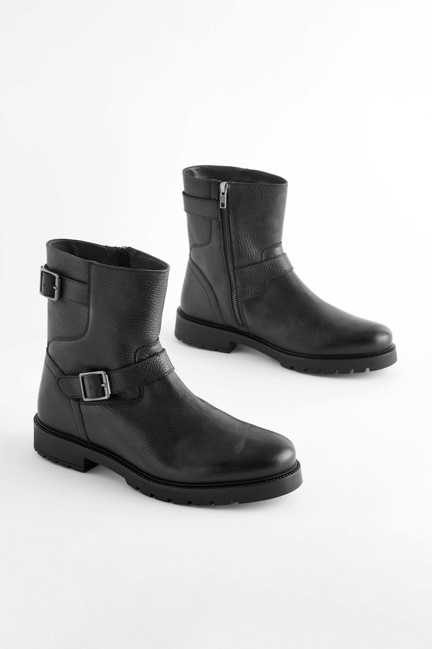 Next Bikerstiefel aus Leder Bikerboots (1-tlg) günstig online kaufen