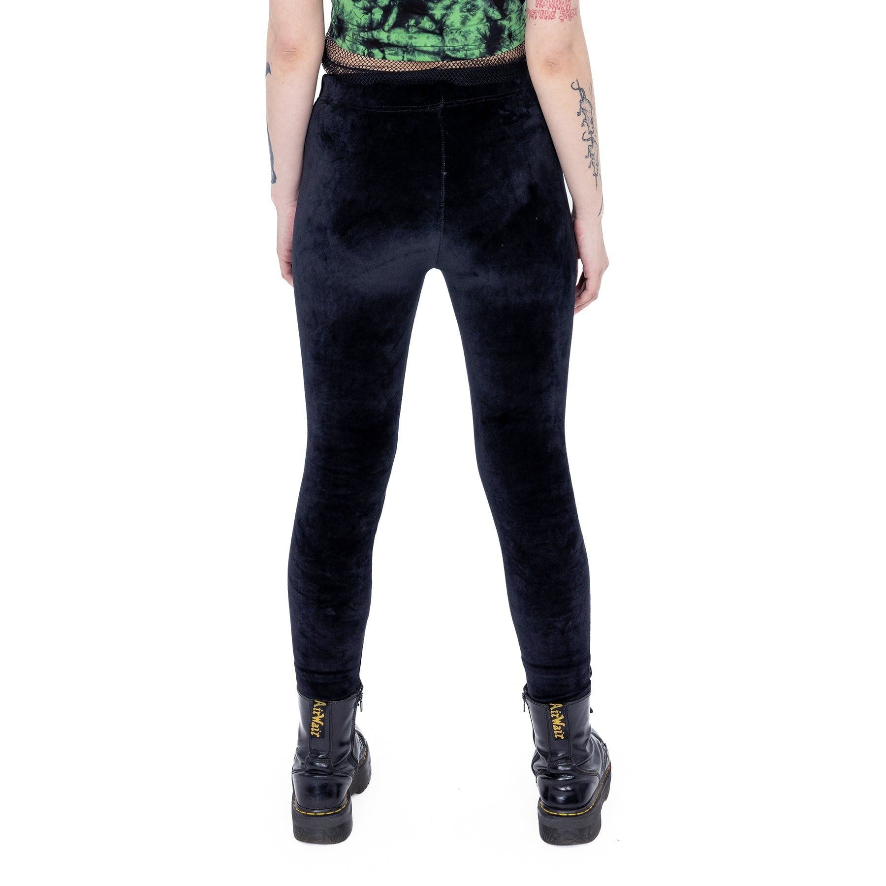 Poizen Industries Leggings Tayla Velvet Gothic günstig online kaufen