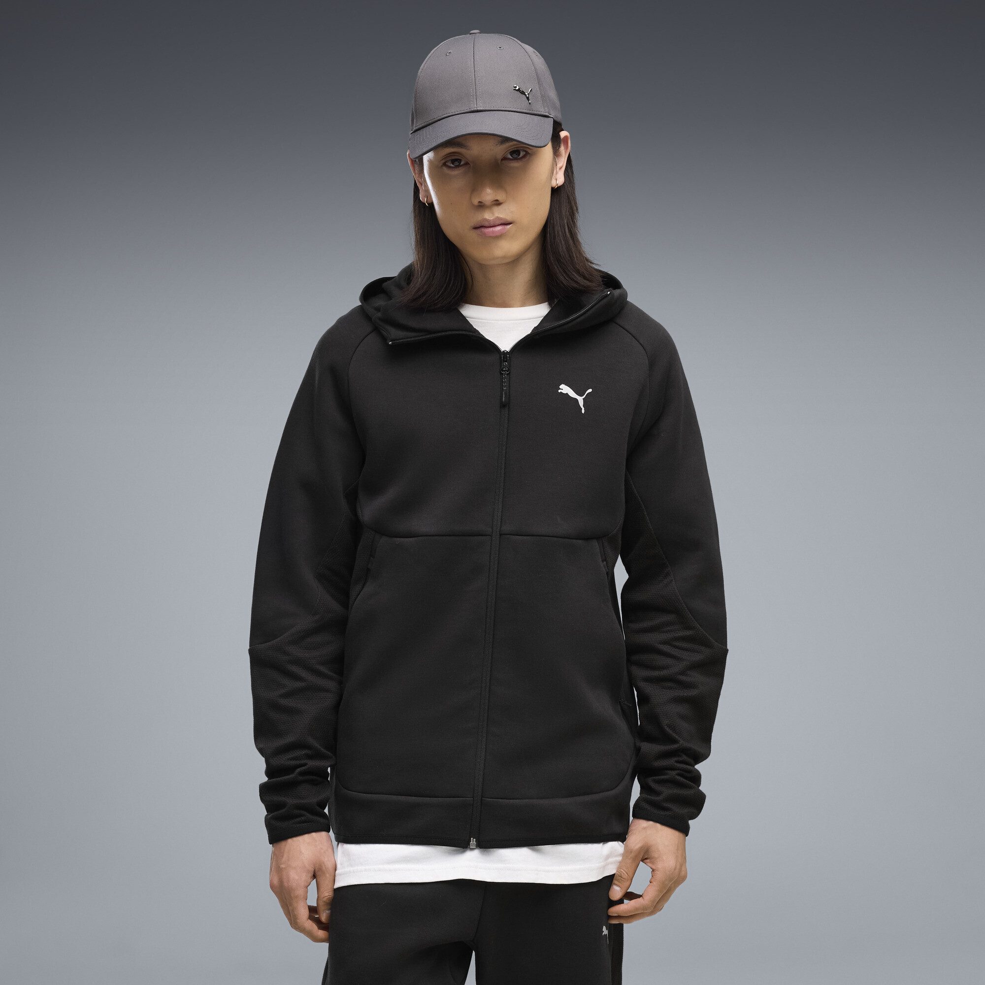 PUMA Sweatjacke PUMATECH Elevated Slim Kapuzenjacke Herren – Bild 2 von 5