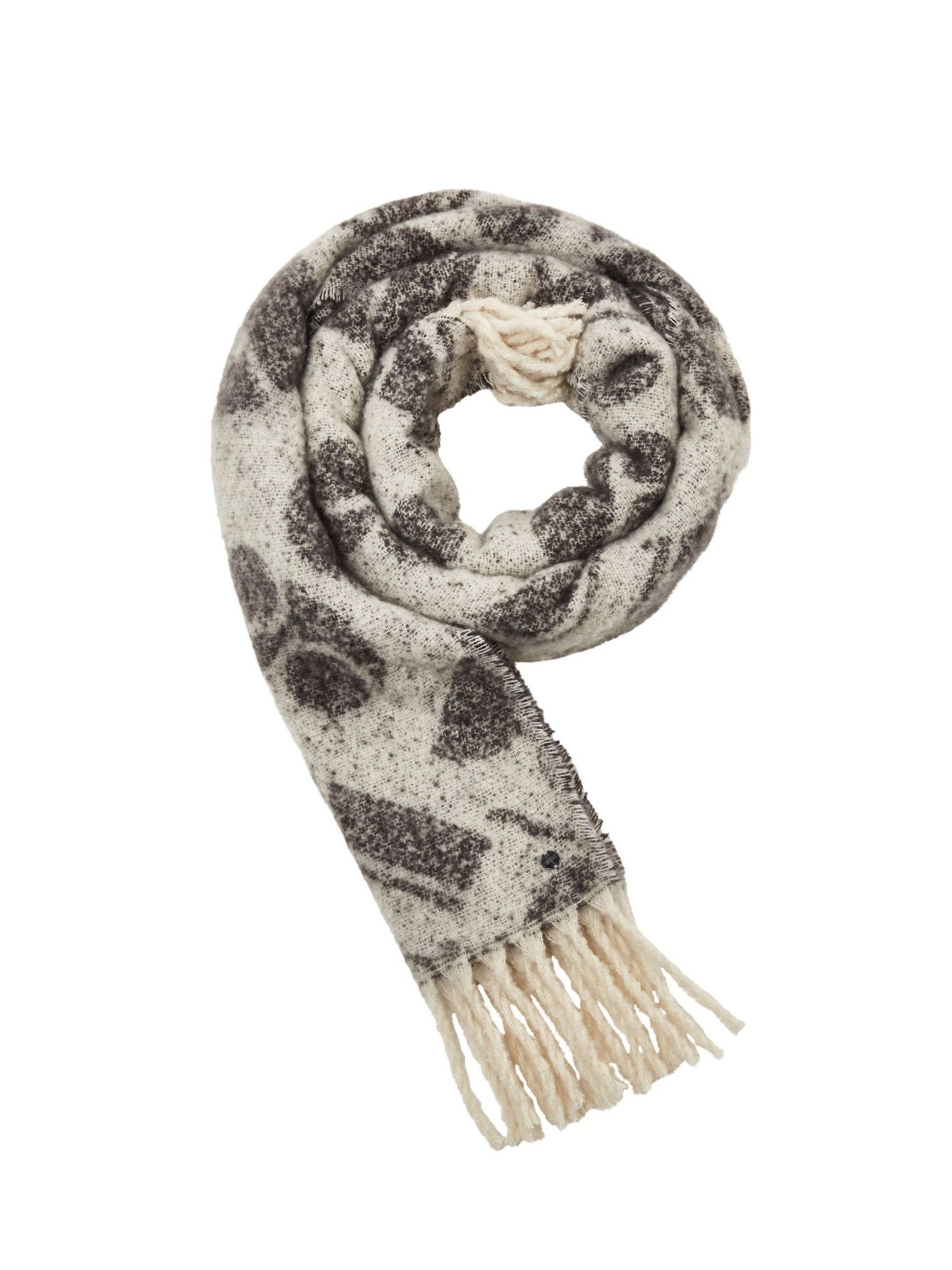 Esprit Modeschal »Recycelt: gemusterter Schal mit Fransen« online kaufen |  OTTO