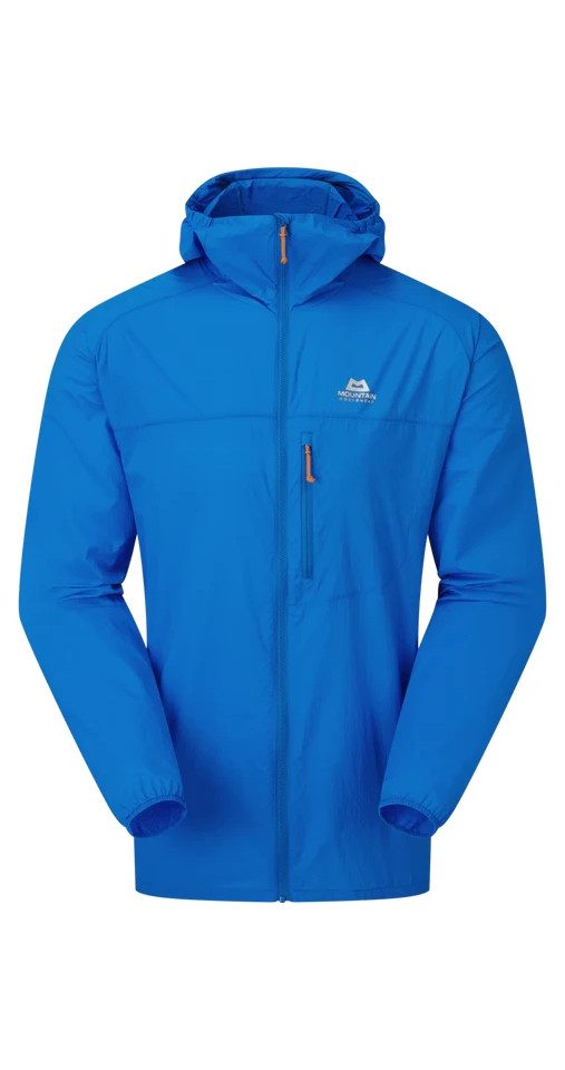 Mountain Equipment Softshelljacke Aerofoil Hooded Mens Jacket Atlantic Blue