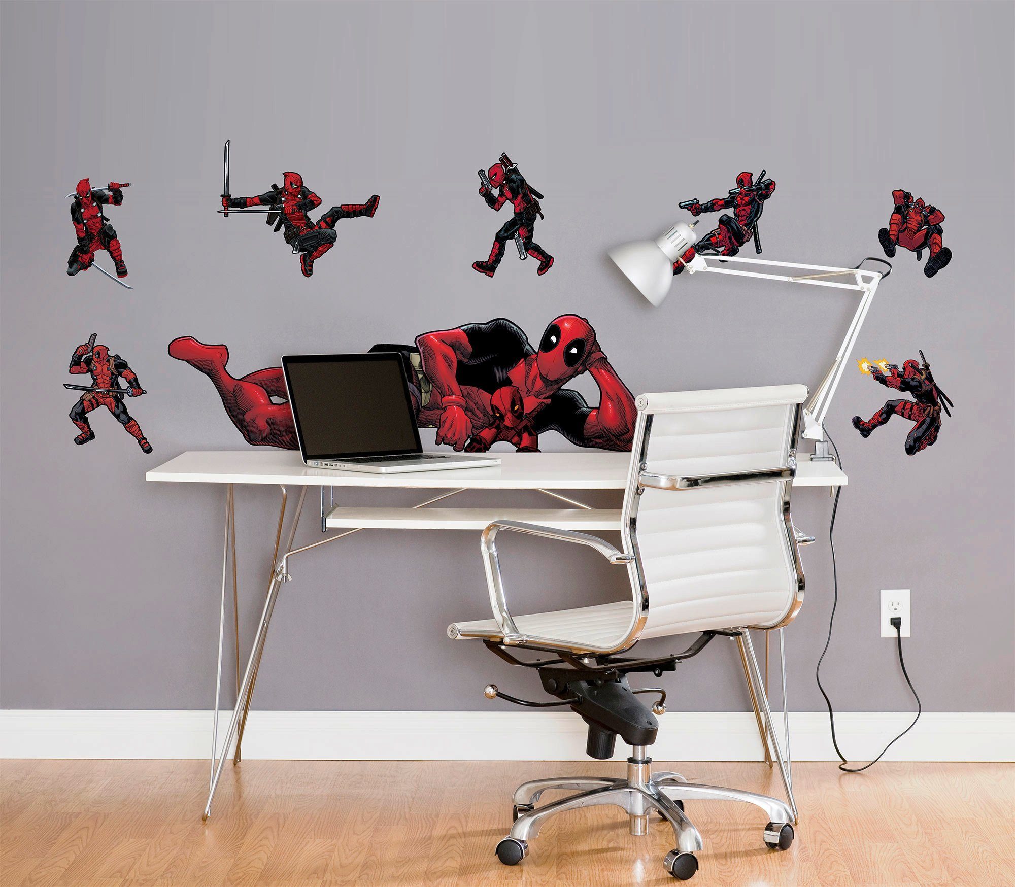 selbstklebendes Wandtattoo Höhe), (8 100x70 Posing Deadpool (Breite x cm Wandtattoo Komar St),