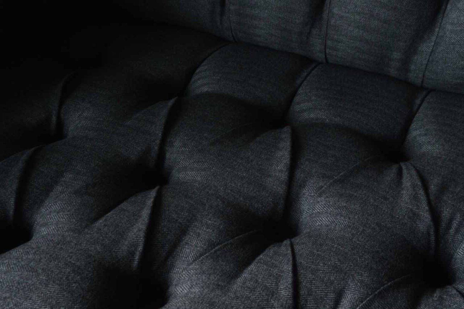JVmoebel Wohnzimmer Sessel Textil Design Chesterfield Klassisch Chesterfield-Sessel, Sofa