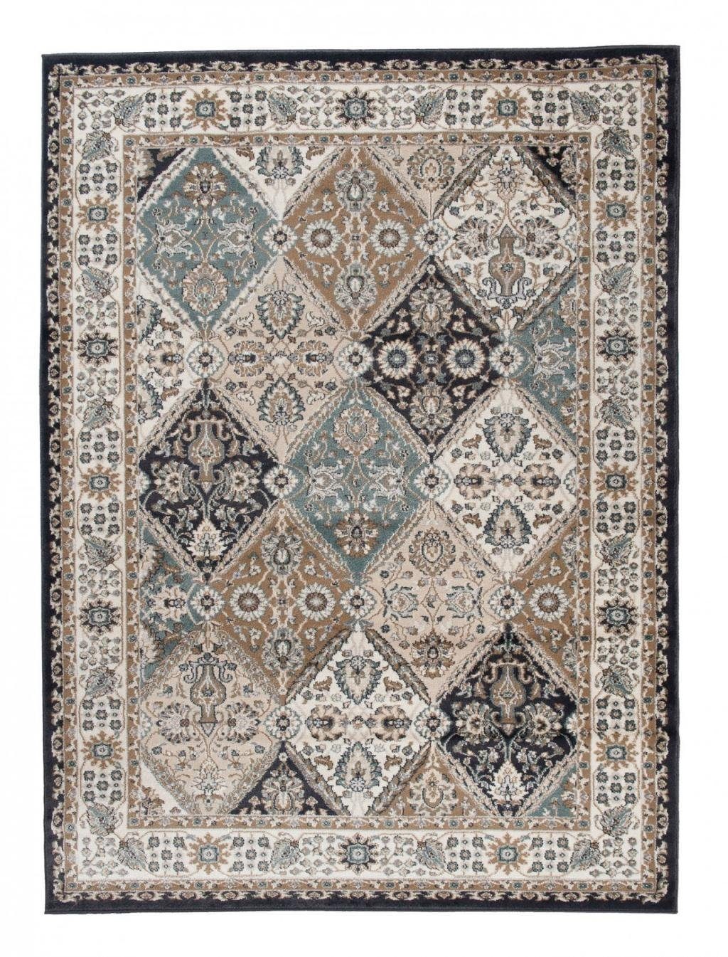 Orientteppich Oriente Teppich - Traditioneller Grau, x Orient für 100 Geeignet Fußbodenheizung, Mazovia, Wohnzimmerteppich Pflegeleicht, cm, 60 Teppich