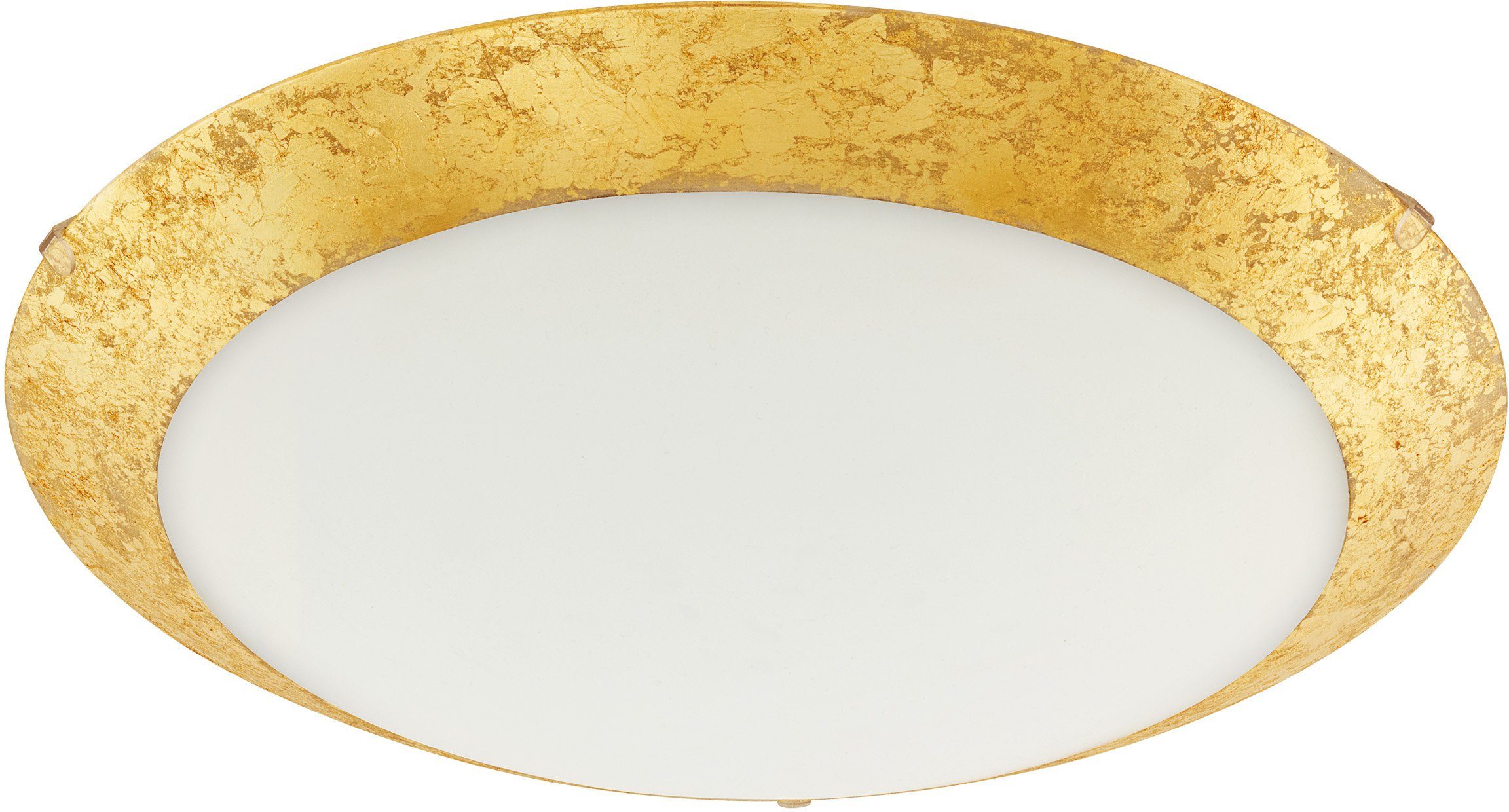 EGLO LED Deckenleuchte MONTENOVO Deckenlampe, Stahl und Glas, IP20, Wohnzimmerlampe, Lampe, LED fest integriert, Warmweiß, Deckenbeleuchtung für Wohnzimmer, Flur oder Schlafzimmer