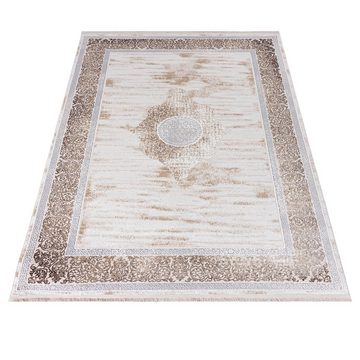 Orientteppich Orientalisch Teppich mit Fransen, Mazovia, 80 x 150 cm, Kurzflor, Fransen, Orientteppich, Vintage