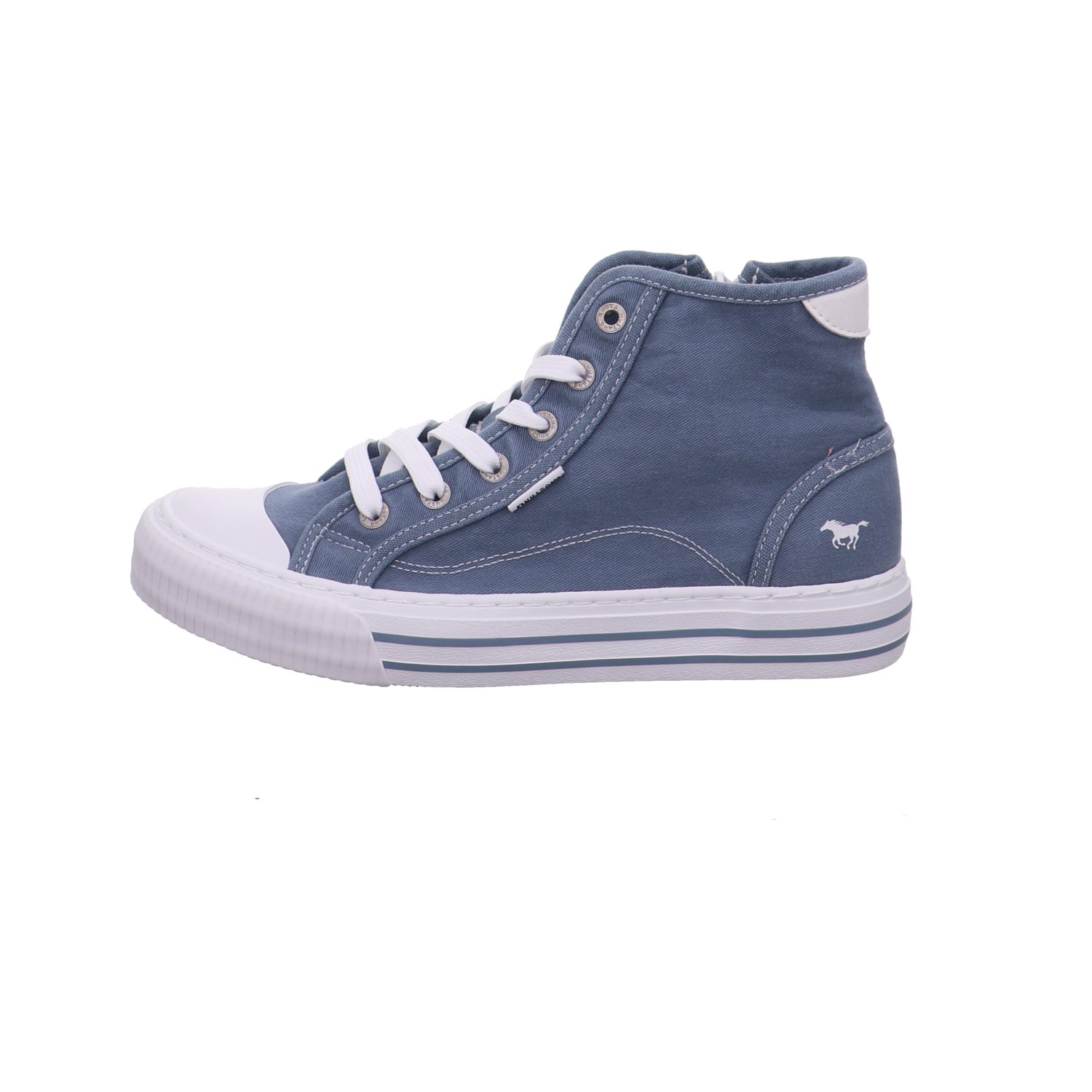 Mustang Shoes Mustang Hightop sneaker hell-blau Sneaker