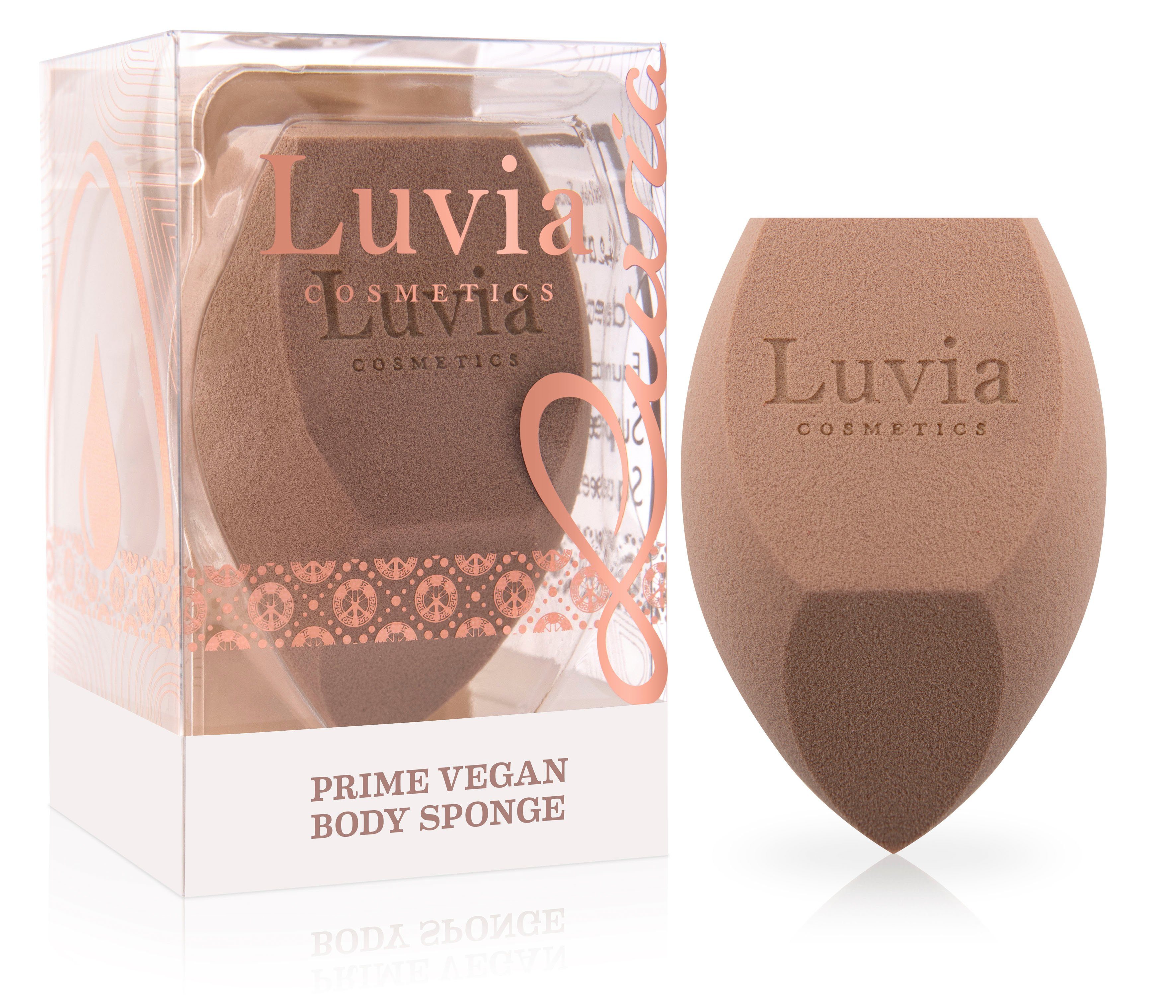 XXL Schwamm Prime Make-up Vegan Body Luvia Sponge, Schwamm Cosmetics Make-up