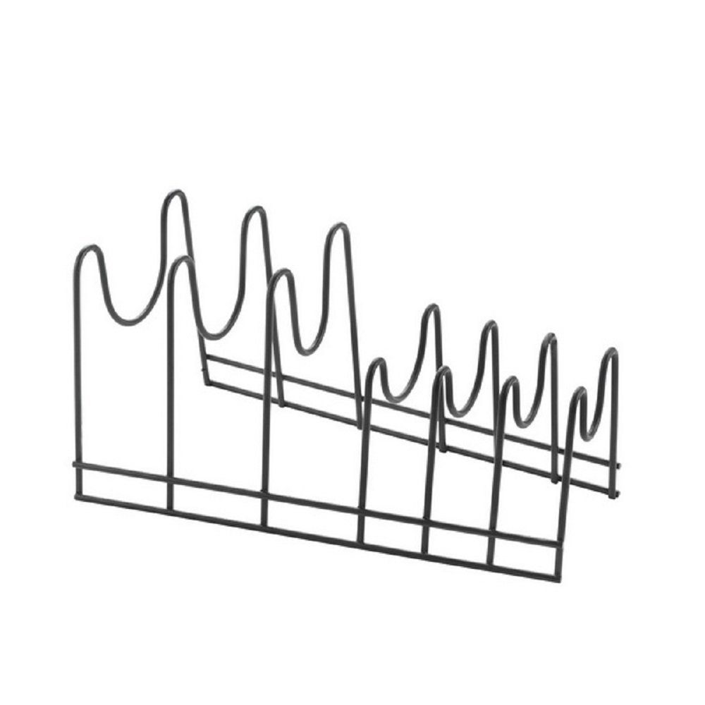 - Aufbewahrung hochwertige stoßfest, x Topfdeckelhalter x Lava Lido Küchenhelfer, Ablage Metaltex langlebig, cm), Beschichtungstechnologie 14 1-tlg., (Schwarz, 28 16 rostbeständig, antistatisch 28x16x14cm Topfdeckel