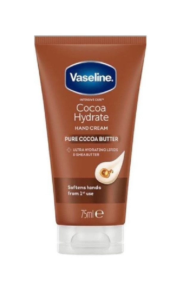 Unilever Handcreme Vaseline Intensive Care Cocoa Hydrate Hand Cream 75ml