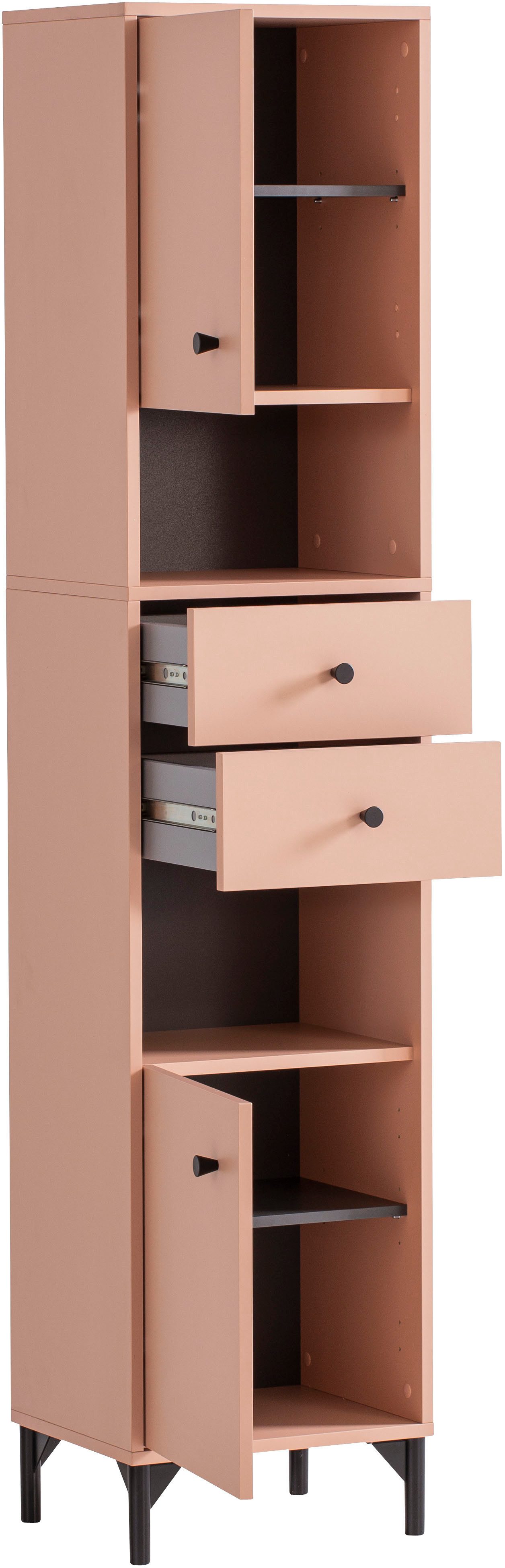 Schildmeyer Hochschrank Smash, Hochschrank, Made in Germany, B: 40 cm Solide Verarbeitung - Dieses Produkt ist in Deutschland gefertigt