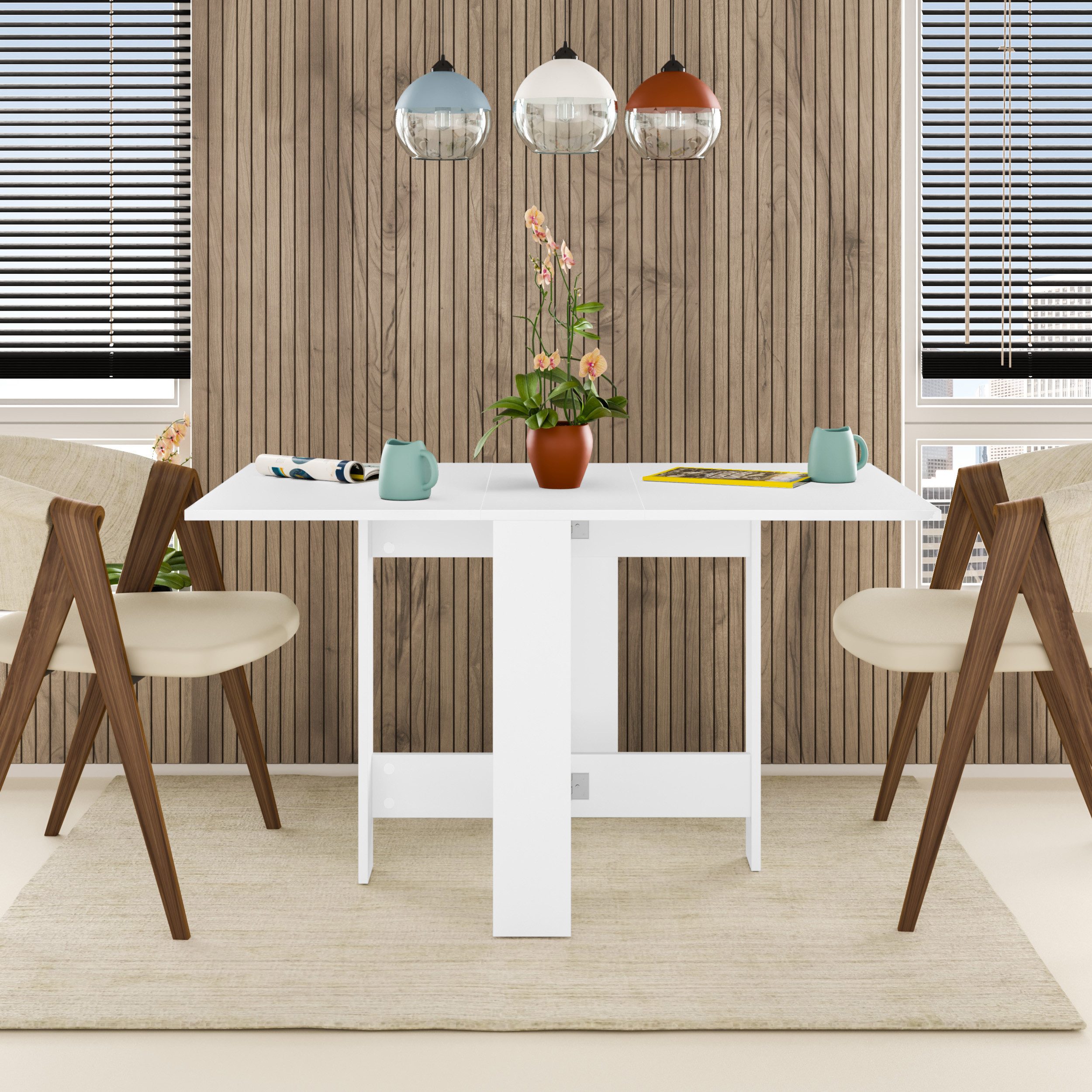 Decortie Esstisch Artemio, 76 x 73 x 130 cm