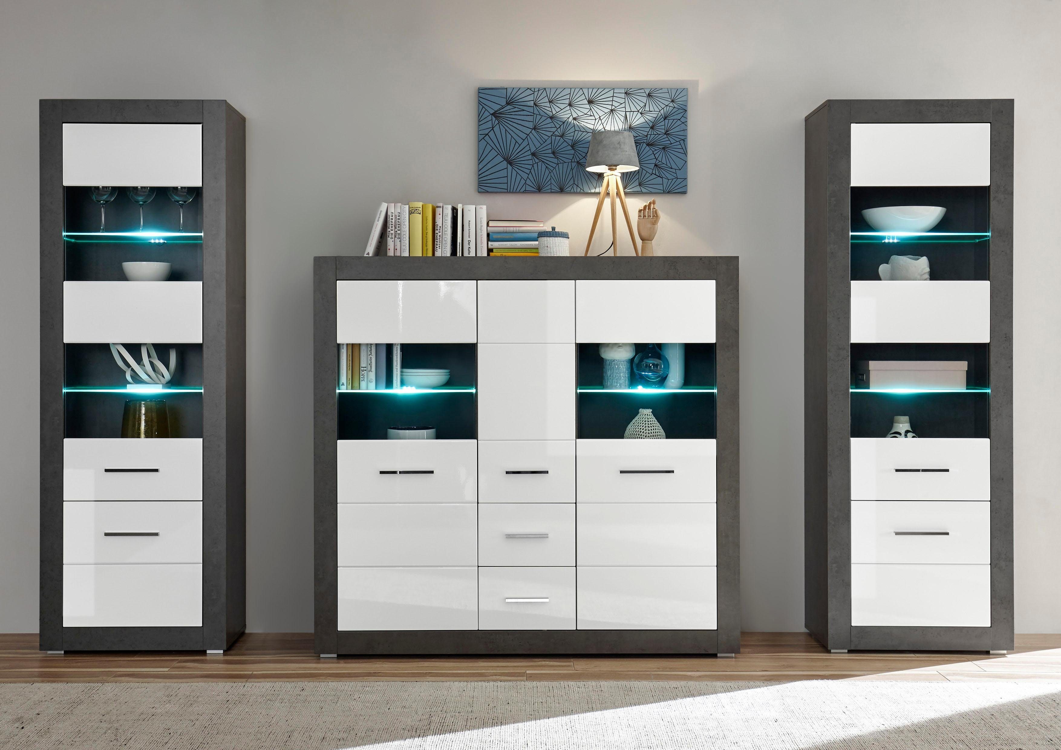 Home affaire Wohnwand Etero, (Set, 3-St)