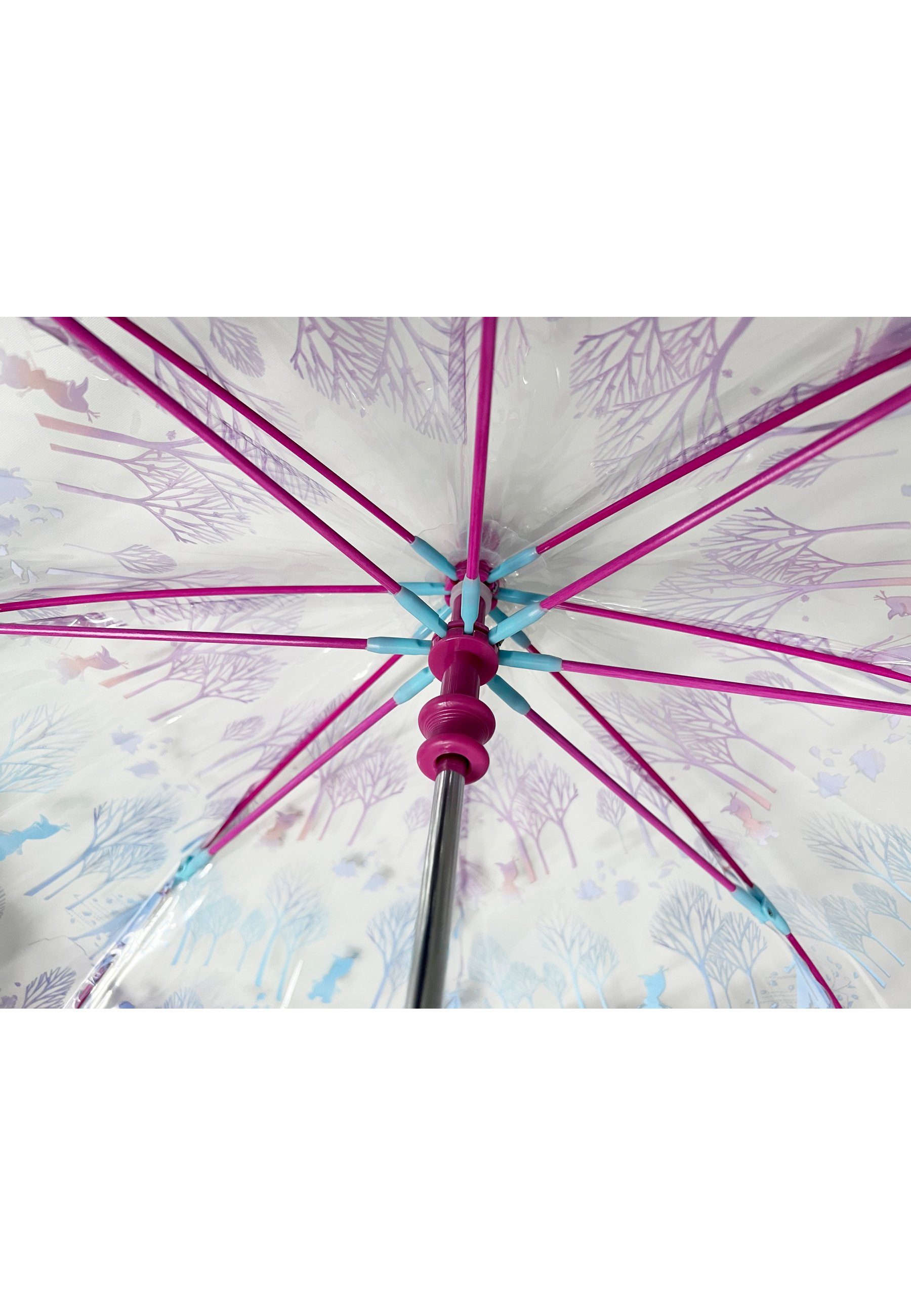 Disney Frozen Stockregenschirm Die Eiskönigin Anna Elsa Regenschirm Stock-Schirm Kuppelschirm