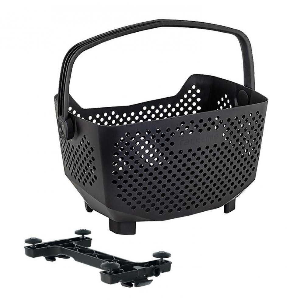 racktime Fahrradkorb Racktime Bask-it Edge 2.0 Fahrradkorb - 20L Volumen, SNAPit 2.0 System