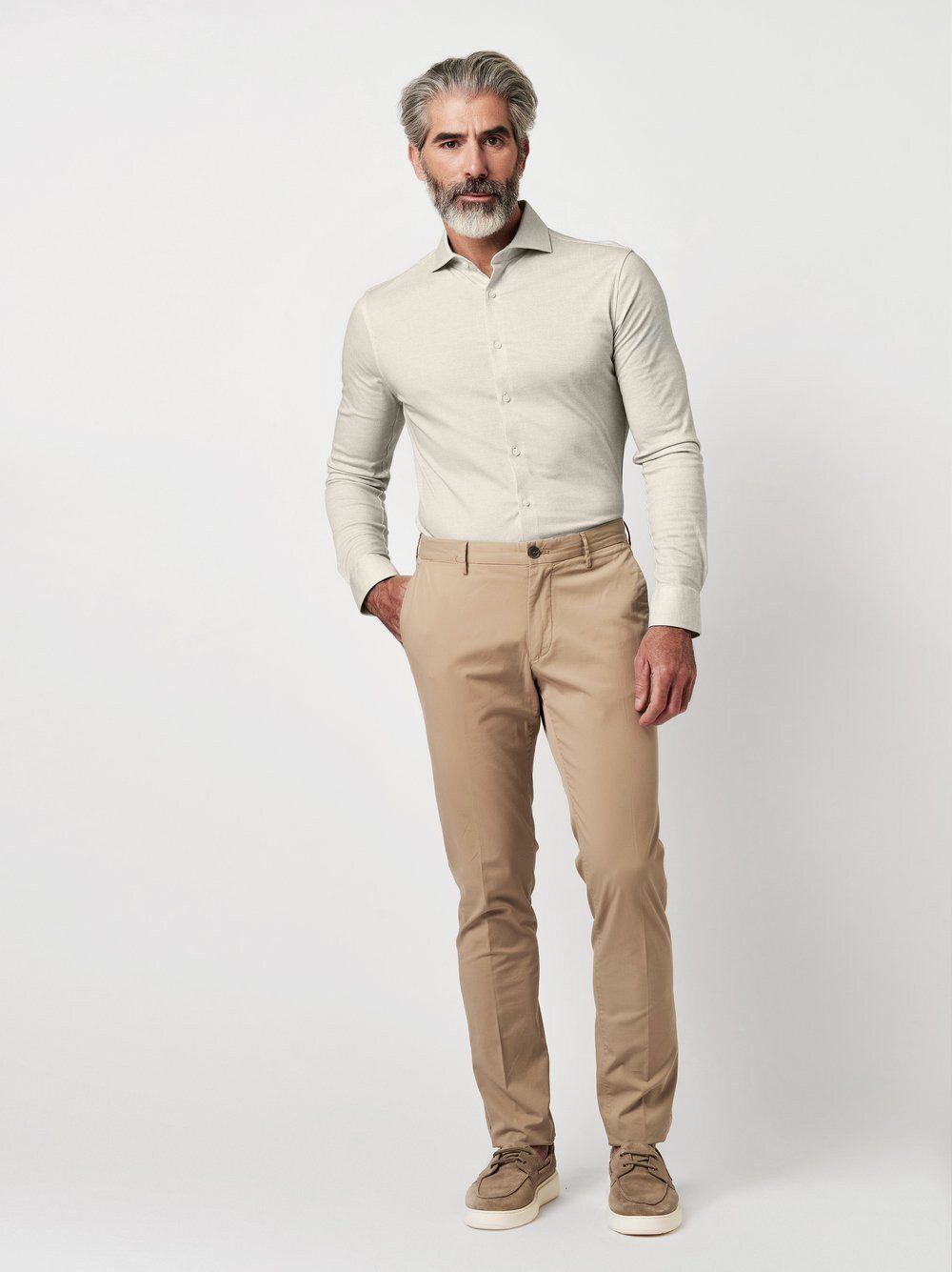 DESOTO Businesshemd Luxury Hai aus Jersey günstig online kaufen