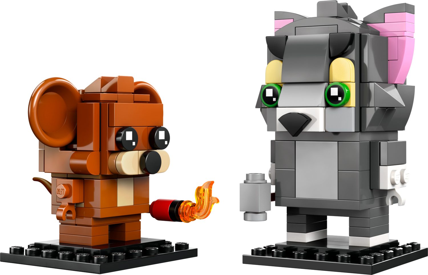 LEGO® BrickHeadz 40793 Tom & Jerry Figuren Spielbausteine, (Set, 212 St., Set)