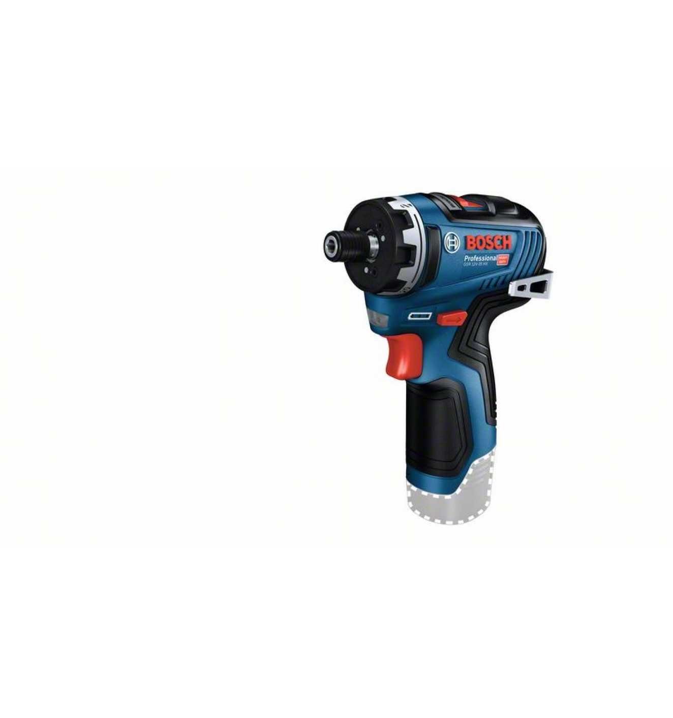 Bosch Professional Akku-Schrauber GSR 12V-35 HX, 0,00 Nm, (Set), ohne Akku und Ladegerät