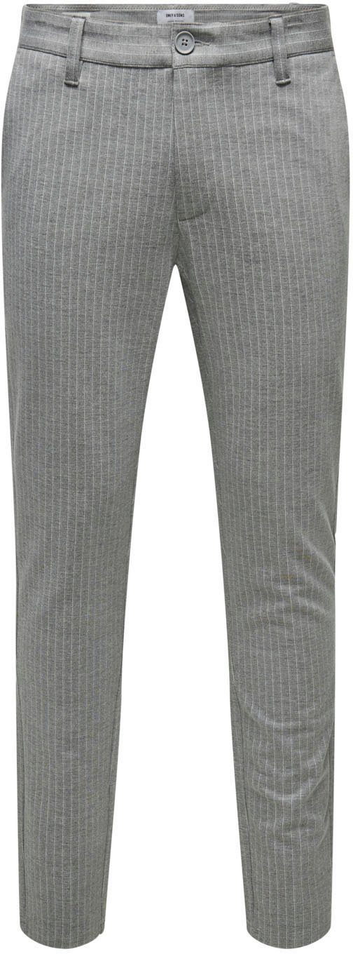 ONLY & SONS Chinohose MARK PANT light-grey-melange