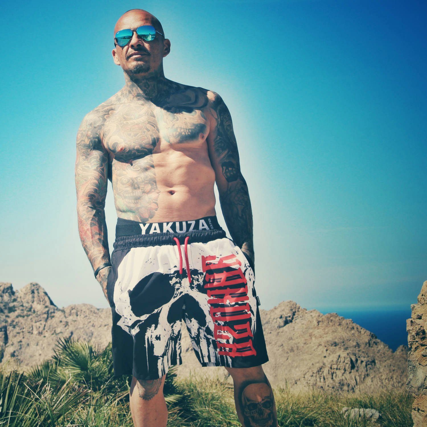 YAKUZA Борд-шорты Noggin mit Doppelbund