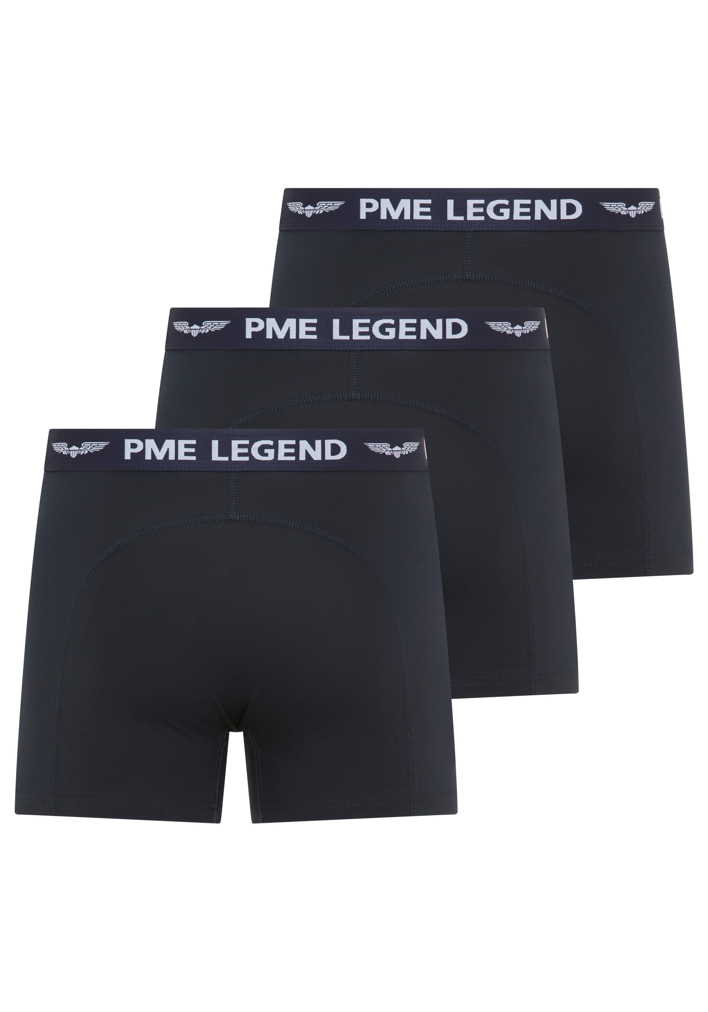 PME LEGEND Boxershorts (Packung, 3er) Körpernahe Passform, normale Leibhöhe