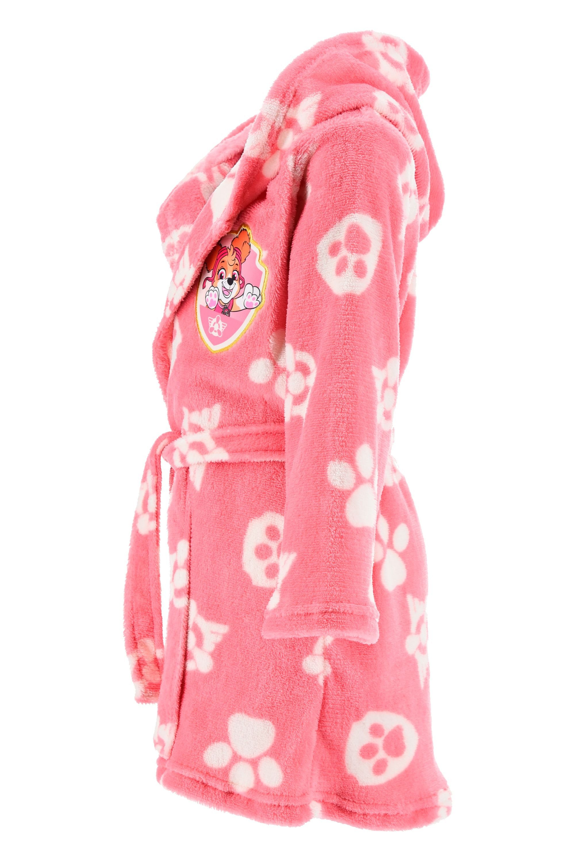 PAW PATROL Bademantel PAW PATROL Mädchen Bademantel, Polyester, Kordel
