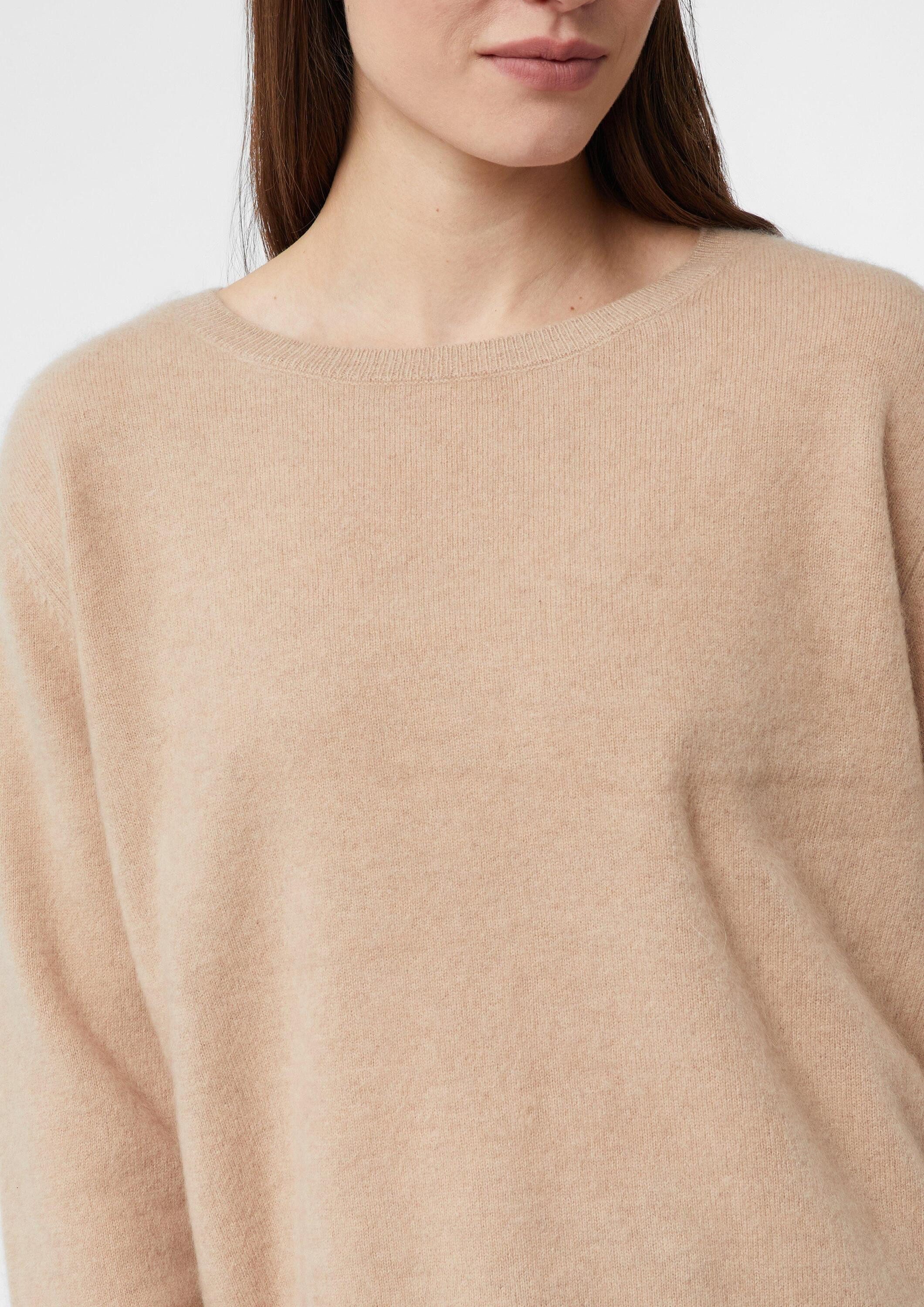 comma Longpullover Strickpullover Weicher Strickpullover aus Wolle