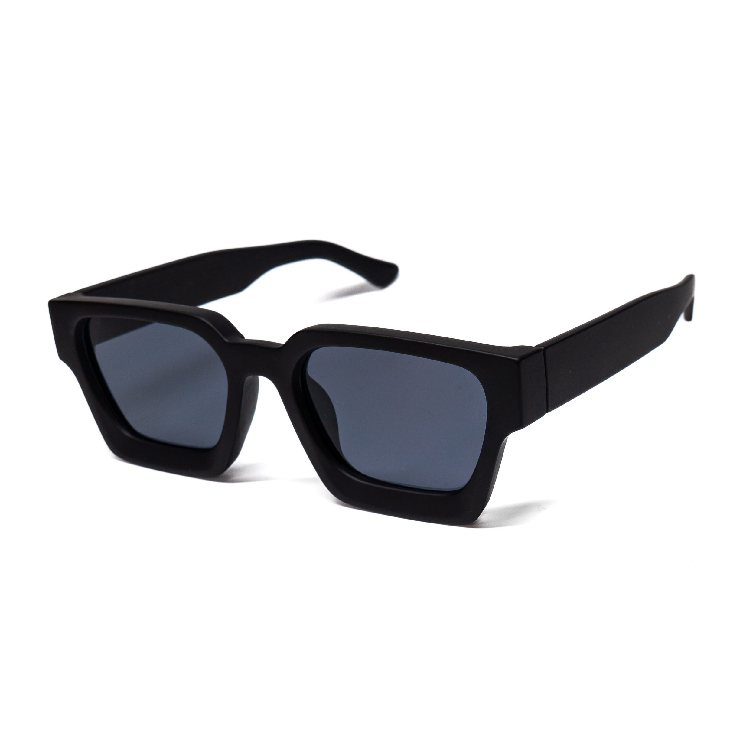 Sonnenbrille Dick Rechteckig Unisex 2 Farben Klotzig Damen Herren Brille