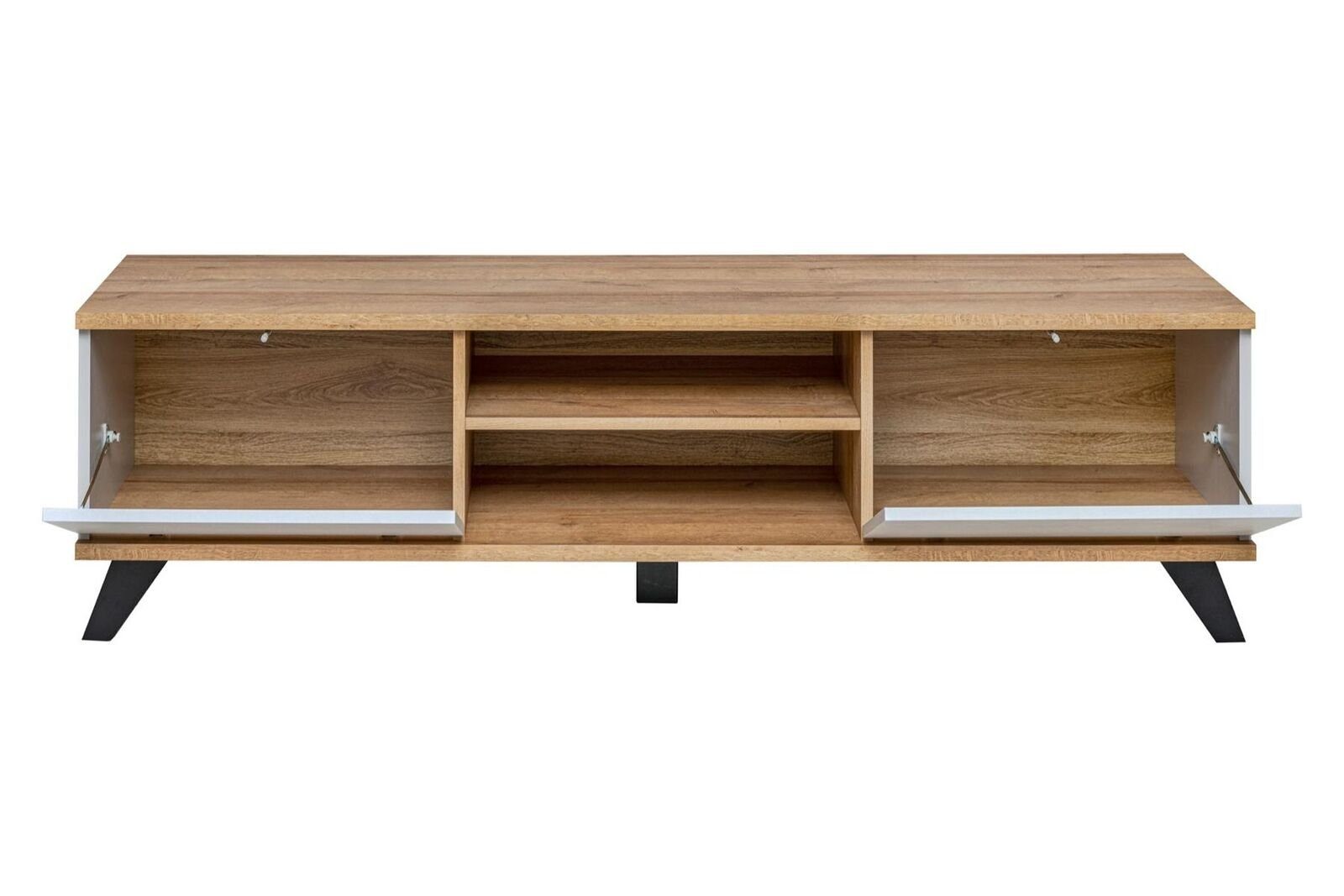 Möbel Designer Modern (2 Holz TV-Ständer/Regal), Luxus Europa Garnitur Lowboard in St., JVmoebel Made Wohnzimmer