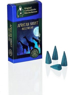 Crottendorfer Räuchermännchen 3 Päckchen Räucherkerzen - African Night, Black Forest, Cuba Blend