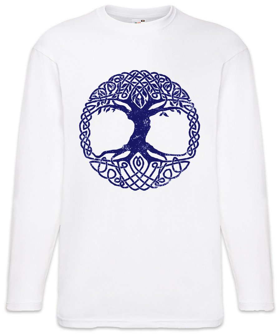 Langarmshirt Yggdrasil Tree Logo V Langarm T-Shirt Asen Odin Loki Of Thor Life