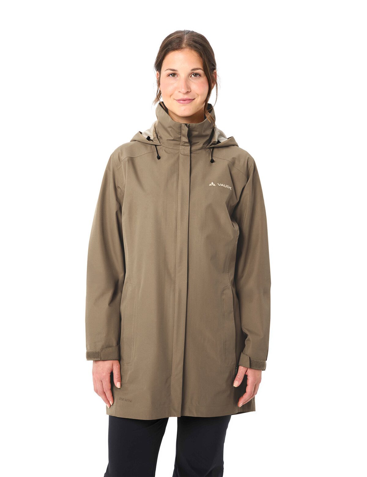 VAUDE Outdoorjacke Women's Escape Parka (1-St) lässiger Damen Regen-Parka