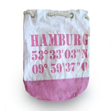 Sonia Originelli Umhängetasche XL Seesack "Hamburg" Marinesack Bag Maritim