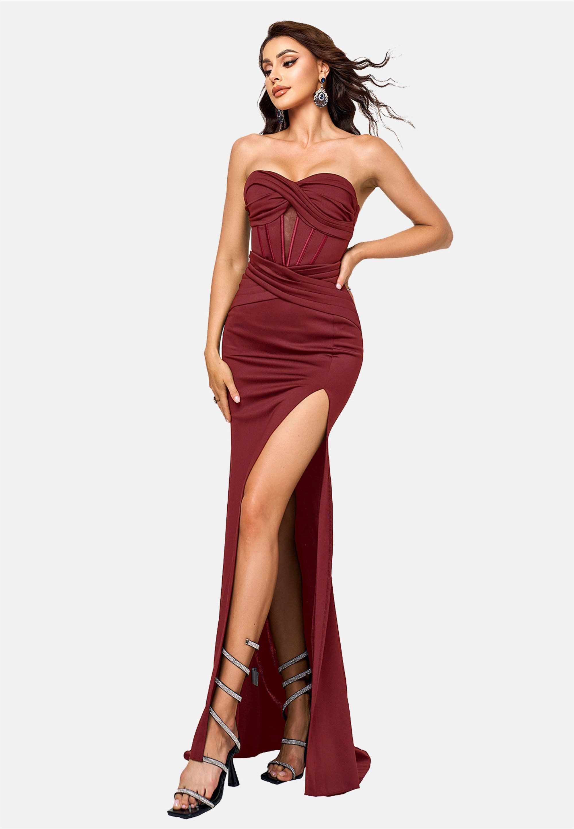 Moda Minx Jerseykleid im schulterfreien Design günstig online kaufen