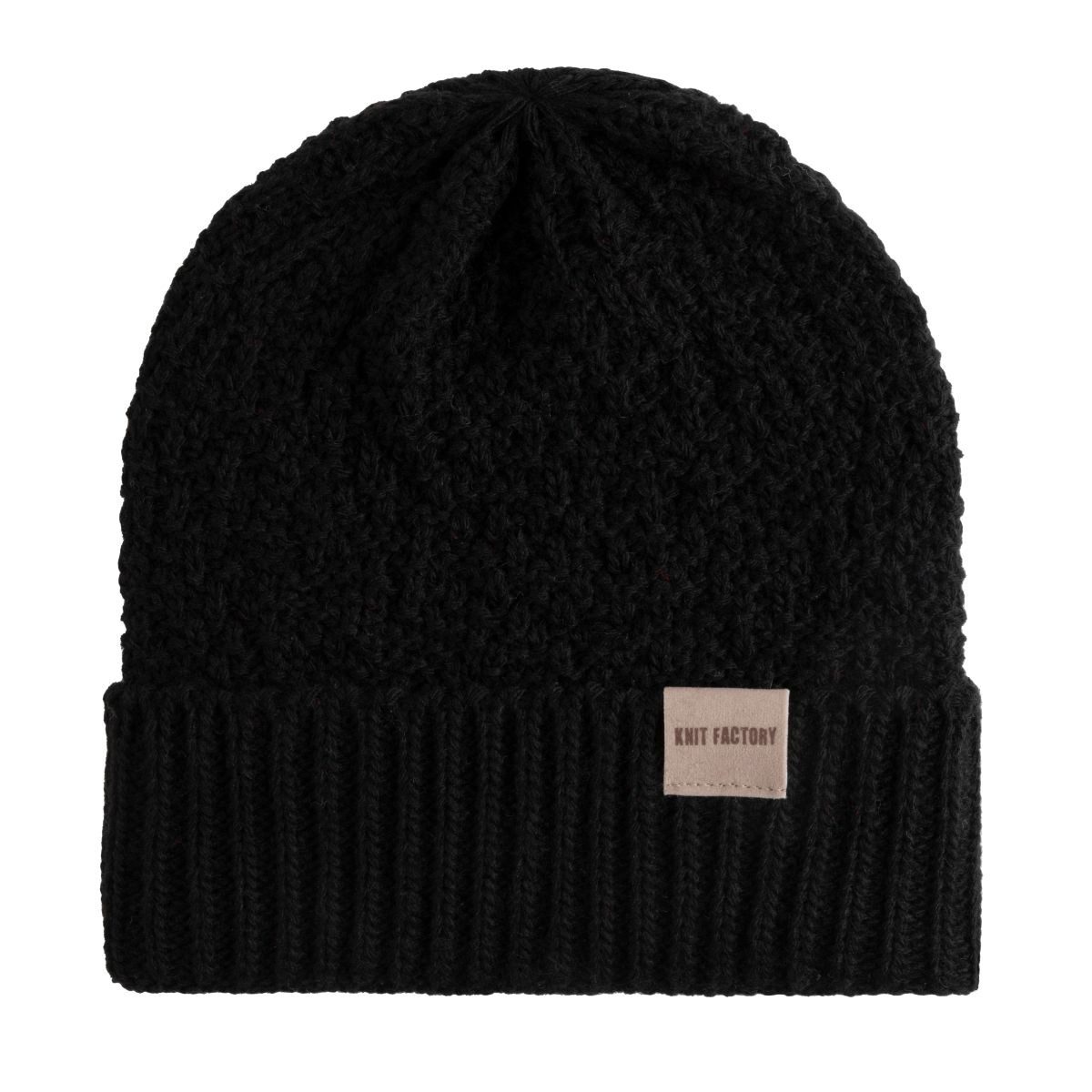 Strickmütze Haze Mütze Schwarz