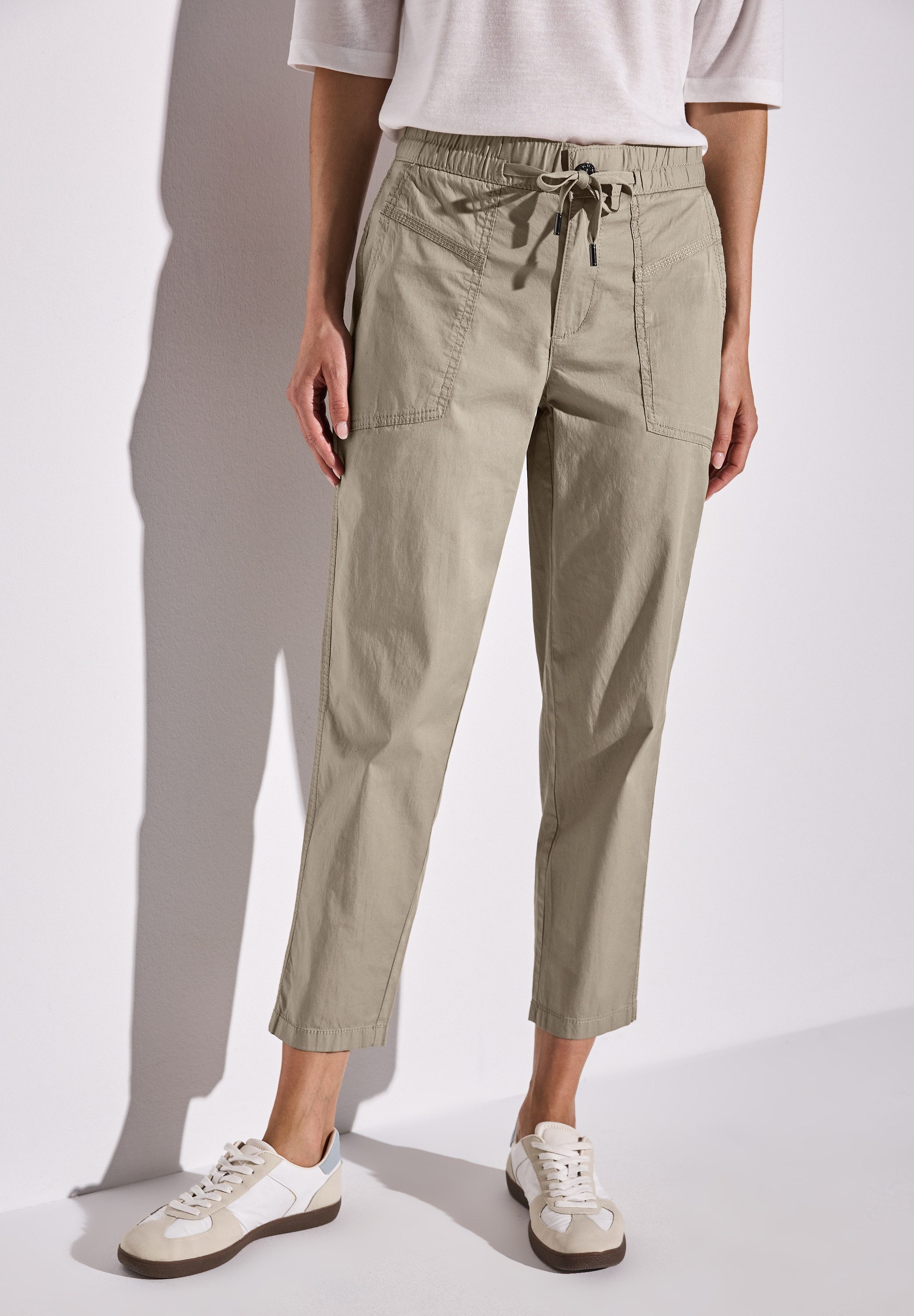 STREET ONE Cargohose Middle Waist