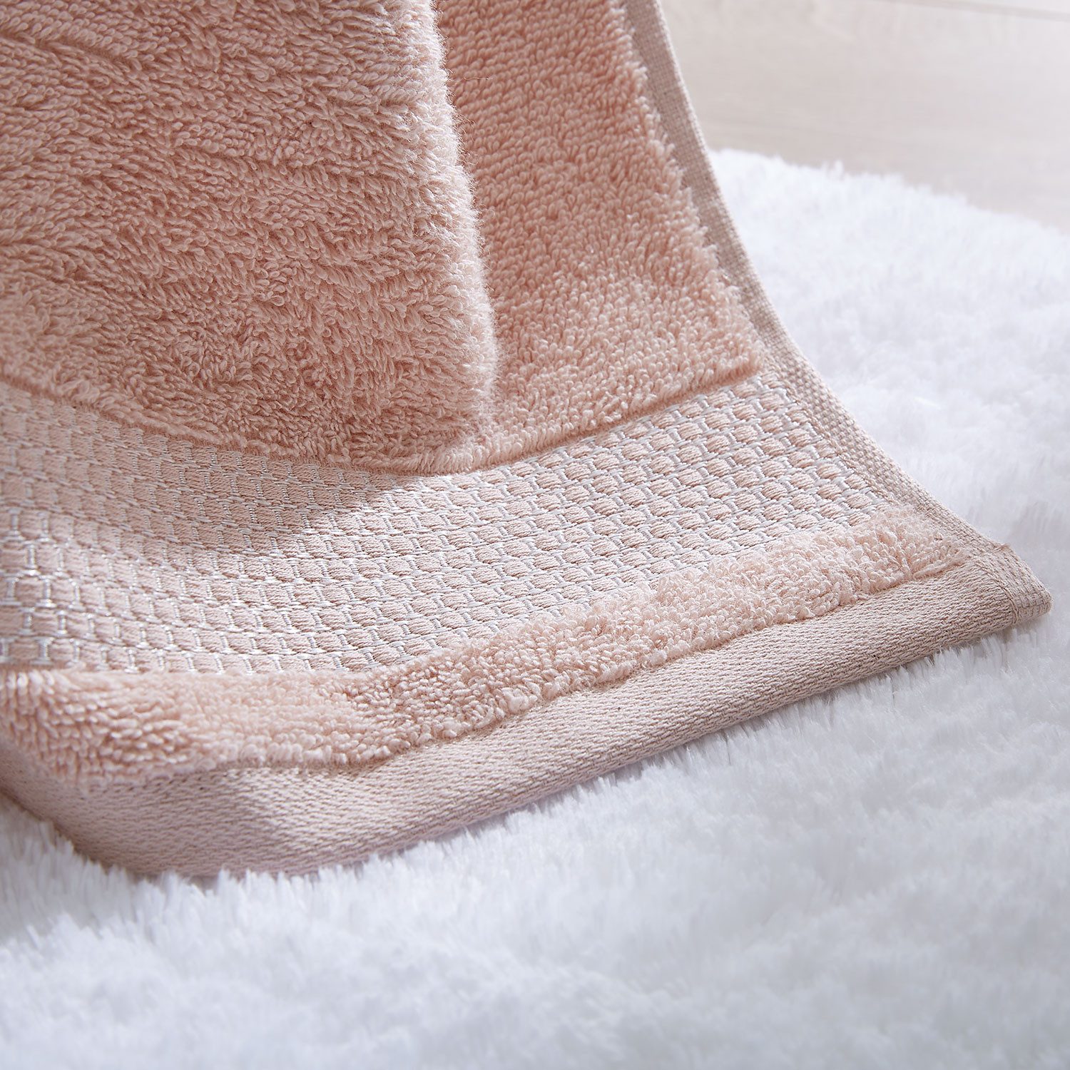 Dyckhoff Handtuch Gloss, Frottier (1-St), mit edler Glanzgarn Bordüre