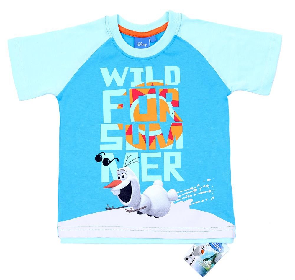 Sarcia.eu Schlafanzug Blauer Schlafanzug Die Eiskönigin–Völlig unverfroren Disney 4-5 Jahre